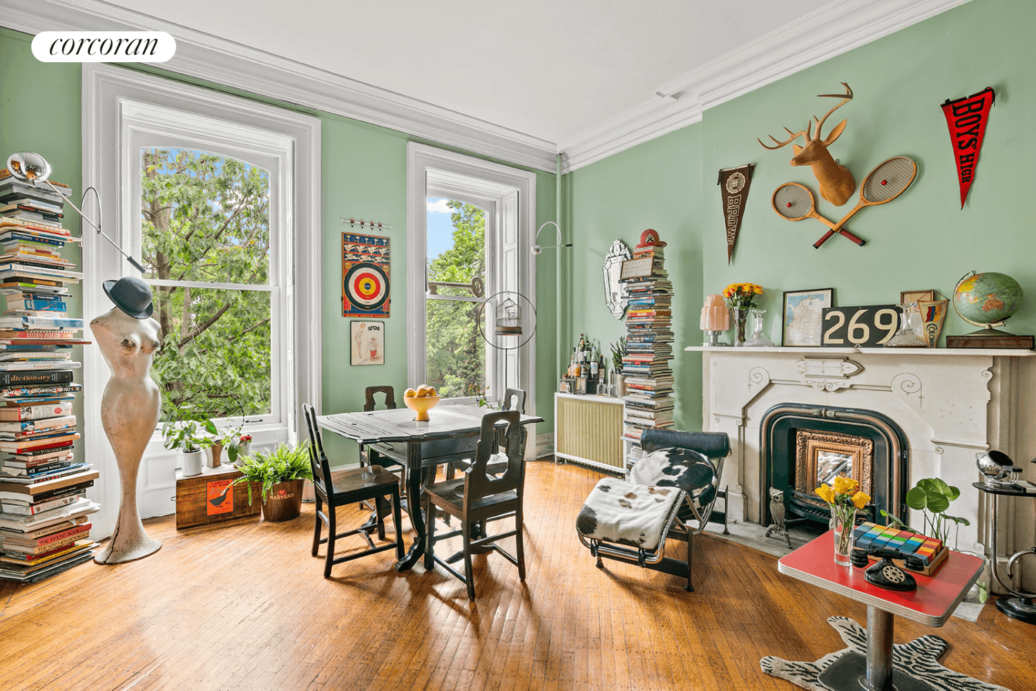 A Rare Gem on Mansion Row Pre War Beauty in The Historic District of Clinton Hill !