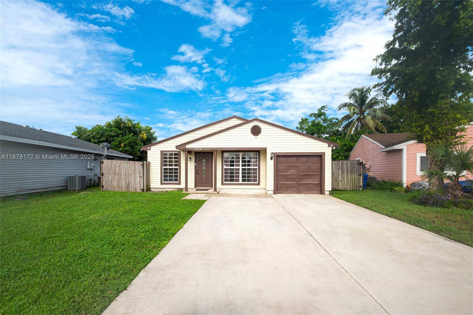 This charming single family home offers modern living in a desirable Miramar neighborhood.