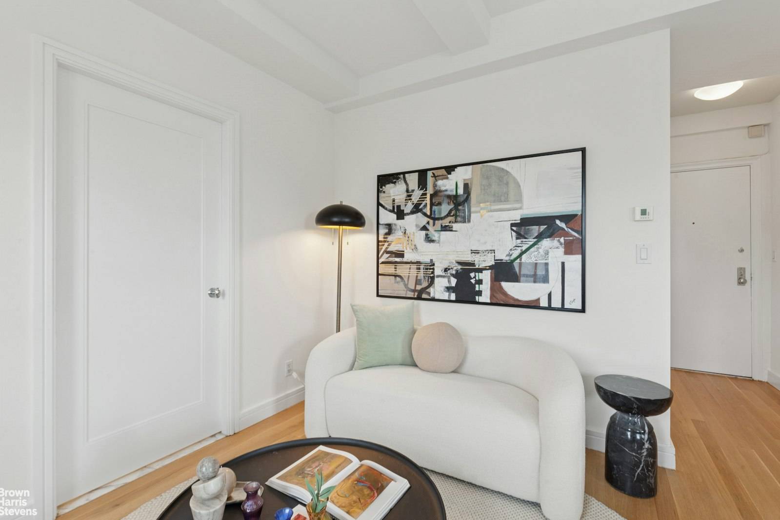 Rare and bright corner studio with stunning views !