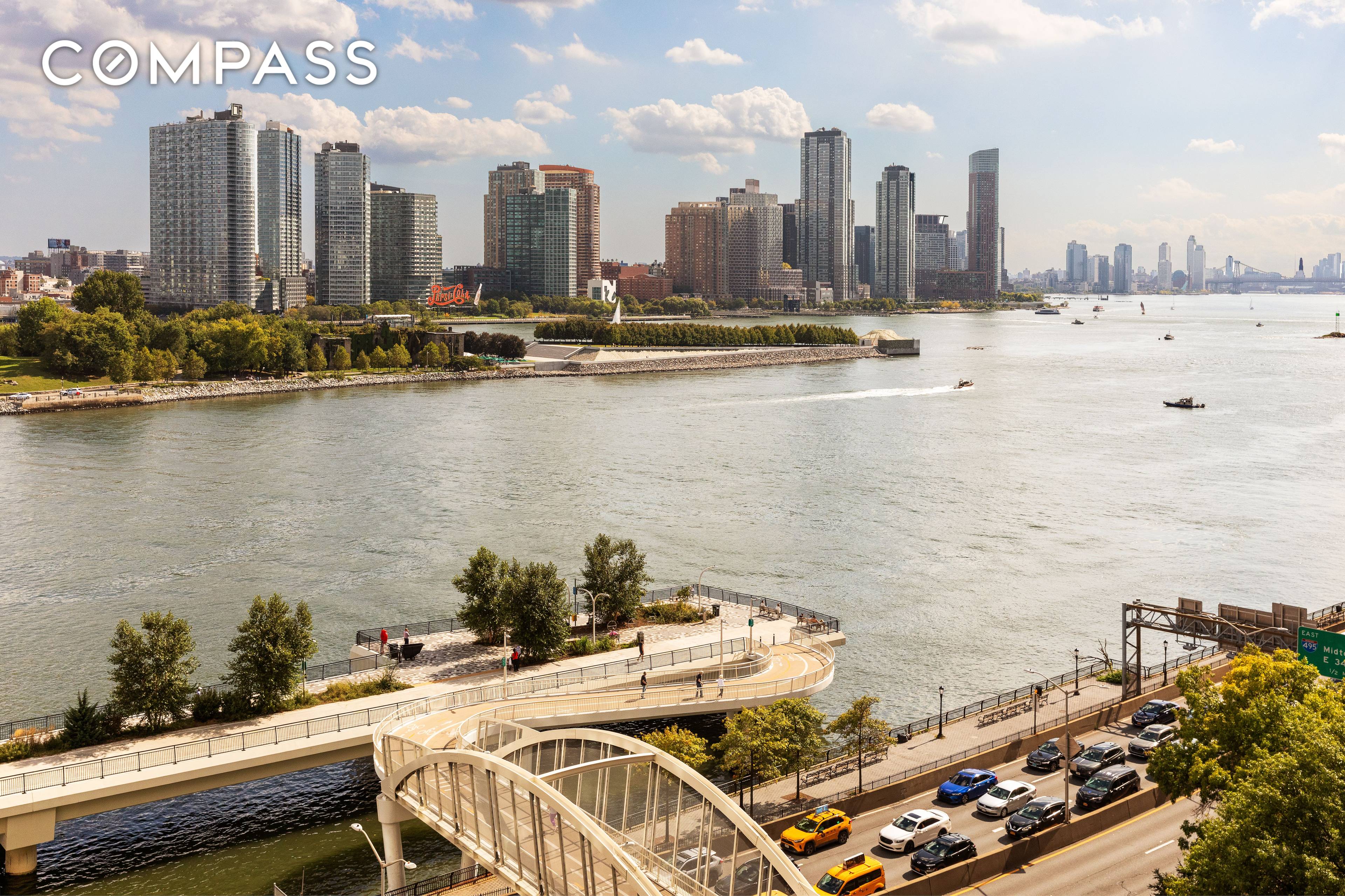 Opportunity knocks with this expansive Sutton Place residence, offering a grand layout, spectacular East River views, and a coveted private balcony.