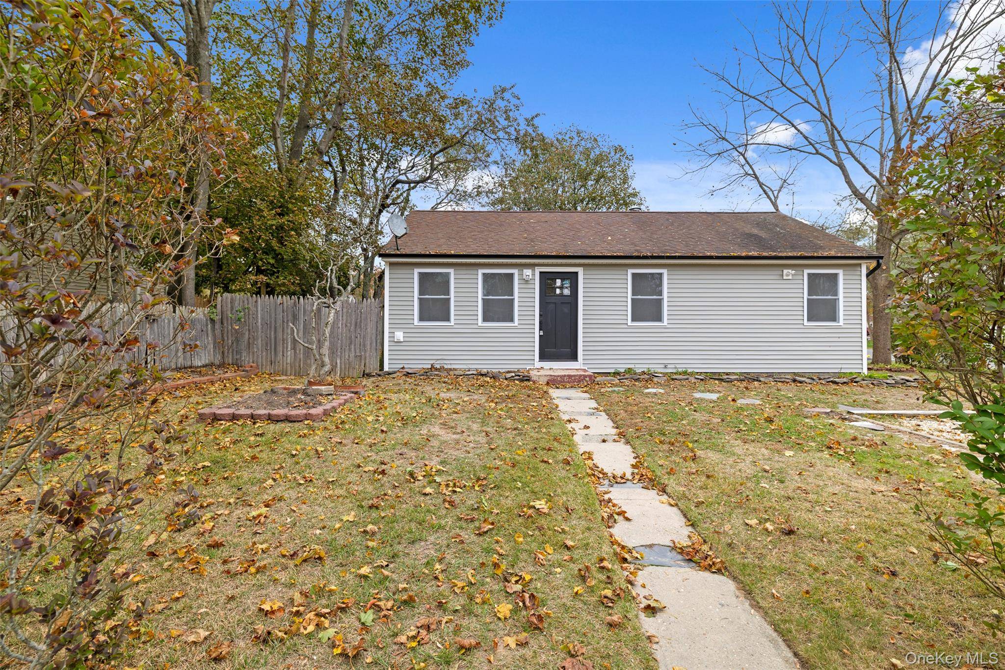 Experience modern living in this completely renovated 3 bedroom, 1 bath ranch perfectly situated on a spacious corner lot.