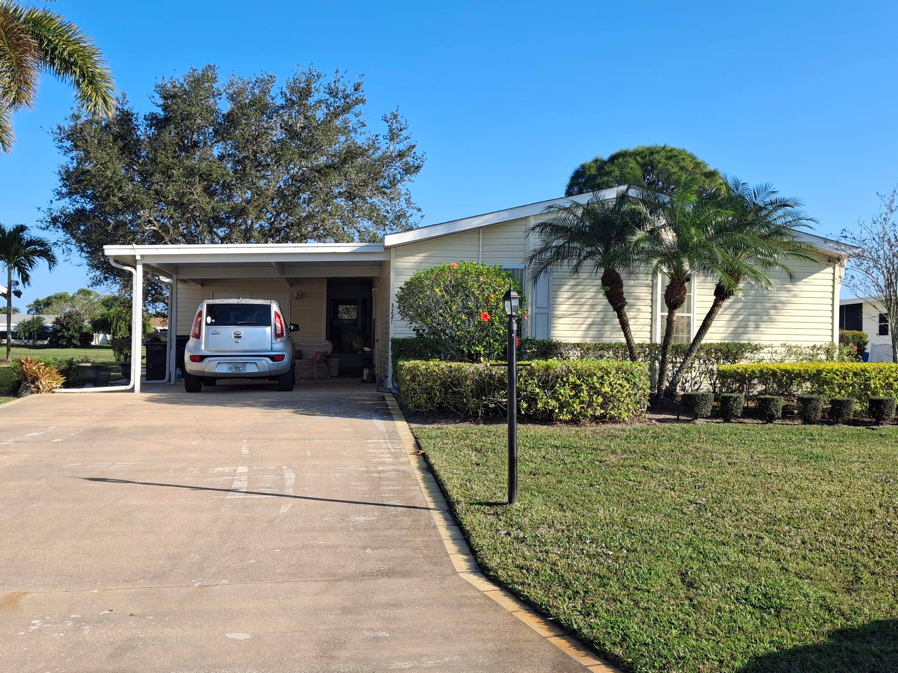 Leased Land NEW 2025 roof, 2023 AC, 2020 water heater.