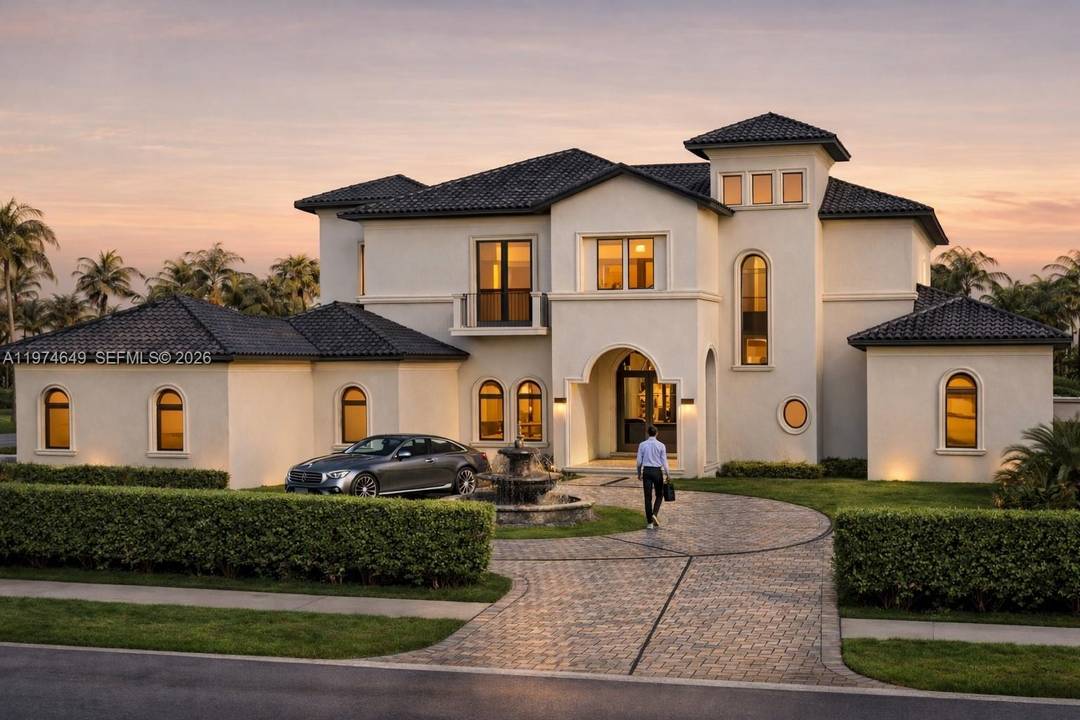 Remarkable new, 6 bdrm, 7 baths, 2 half bath luxury estate designed for grand entertaining and refined living.