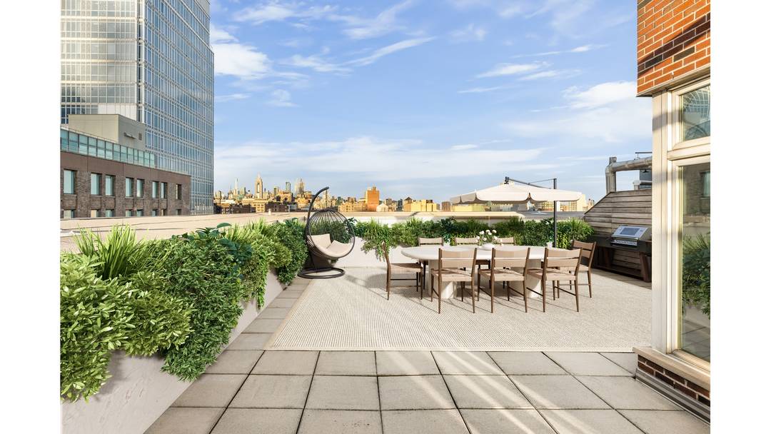 Introducing Penthouse A at 129 Lafayette Street, an extraordinary duplex crown jewel perched atop one of the most coveted full service boutique condominiums.