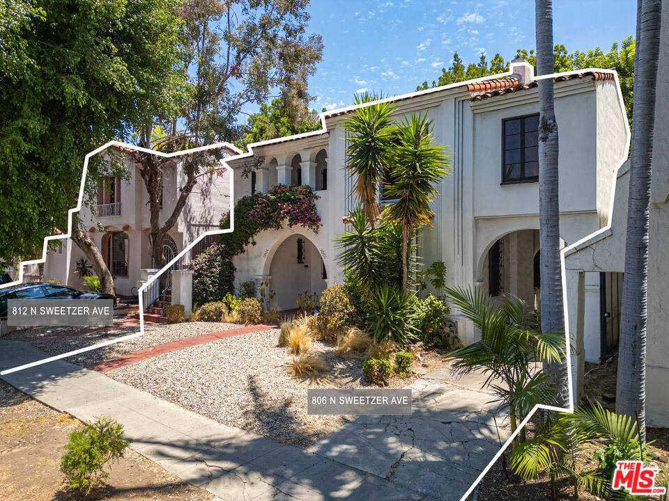 810 N Sweetzer Ave 9BR Sunset Strip La