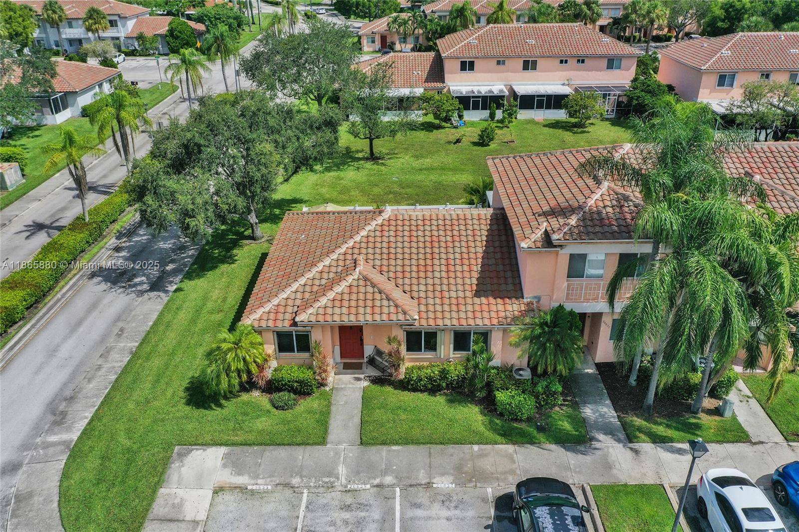 RARELY available one story corner unit in Malibu Bay, Chapel Trail.