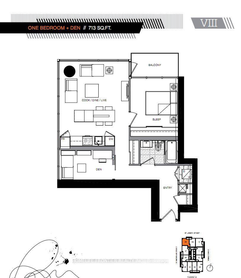 Welcome to this bright and functional 713 sq.