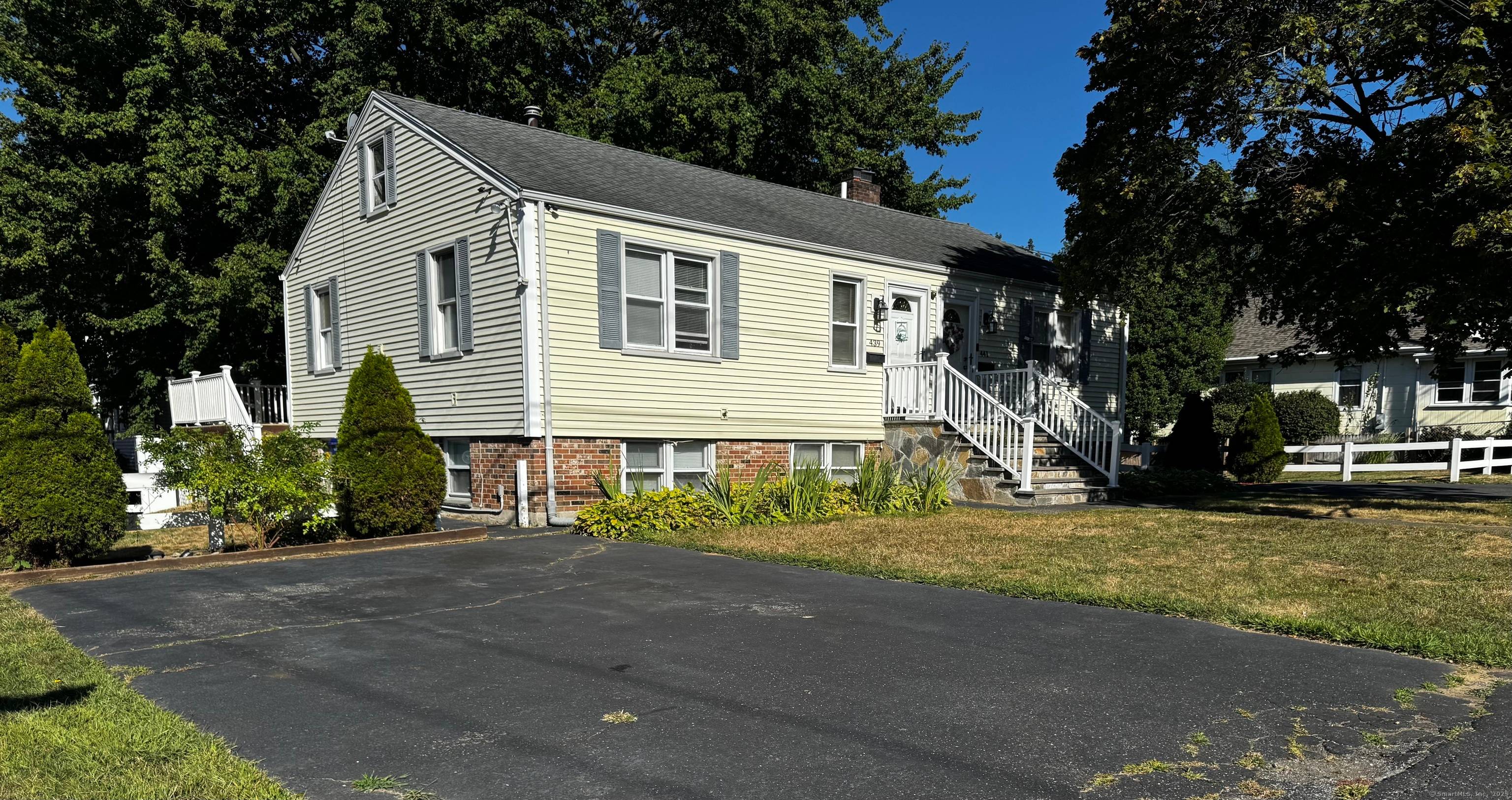 New to market rare two family house, side by side.