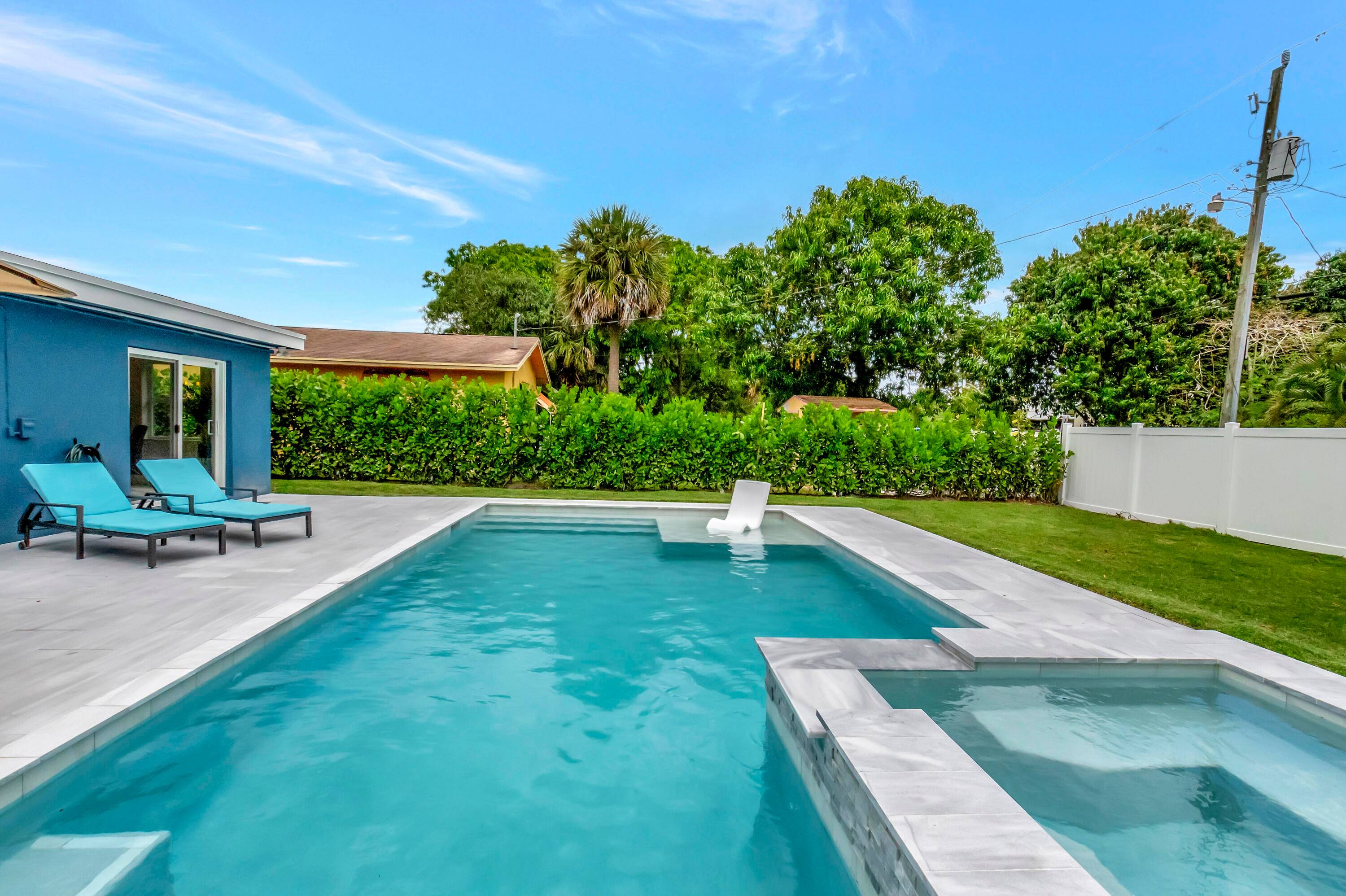 Minimum 1 month rental ! This beautiful pool home with hot tub has everything you need.