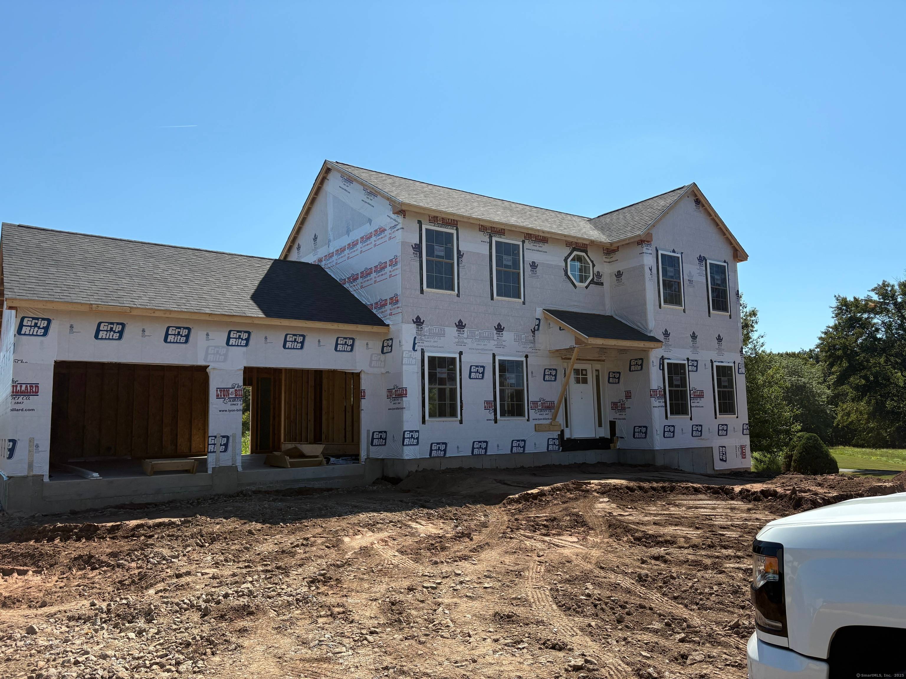 Brand new modern colonial in a picturesque setting in a very desirable section of the Chippens Hill in Bristol.