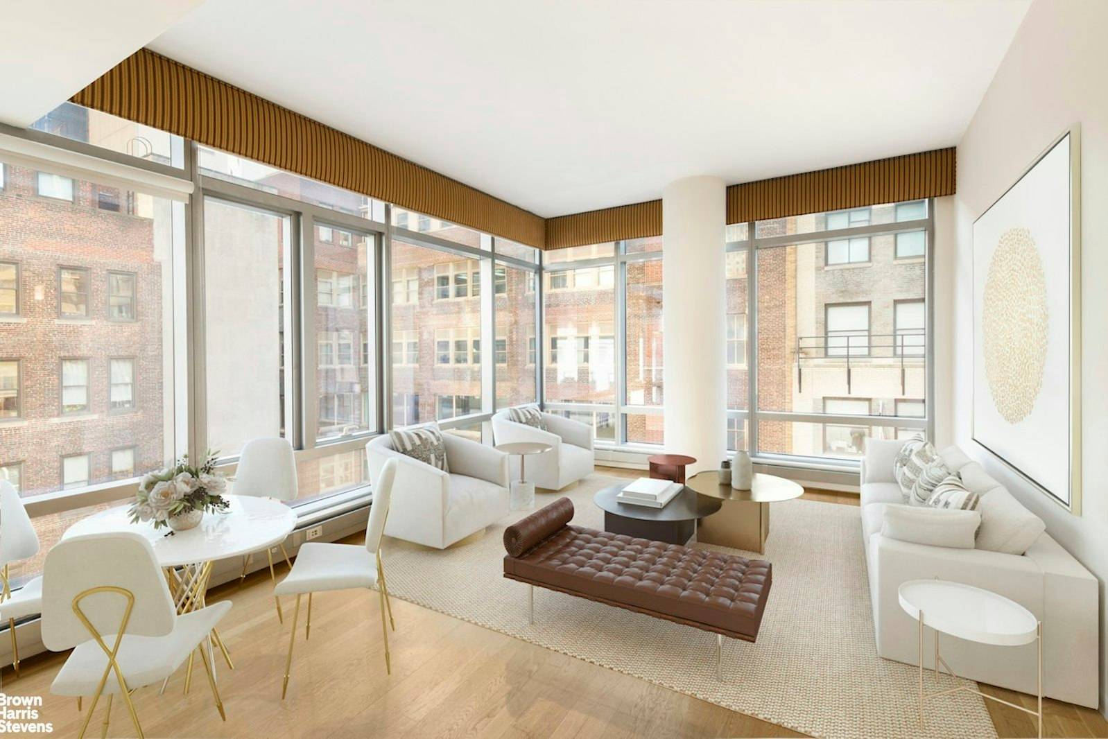 Location, Location, Location Residence 12 C is a beautiful one bedroom apartment.