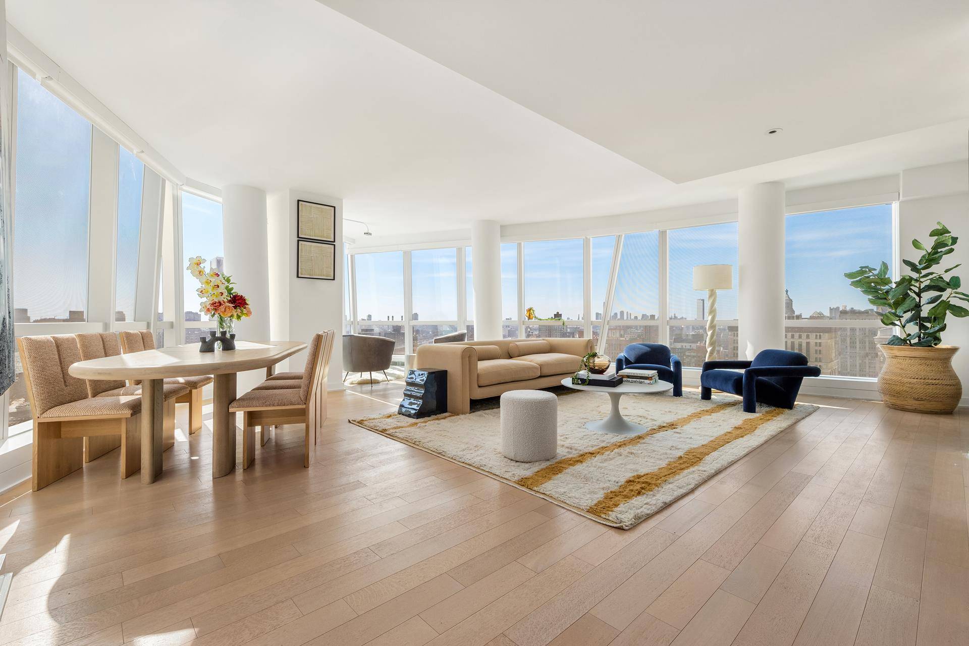 Introducing 400 Park Avenue South 28B A perfect 3 bedroom residence with the ultimate combination of privacy, open views, flow, space, design, and functionality.