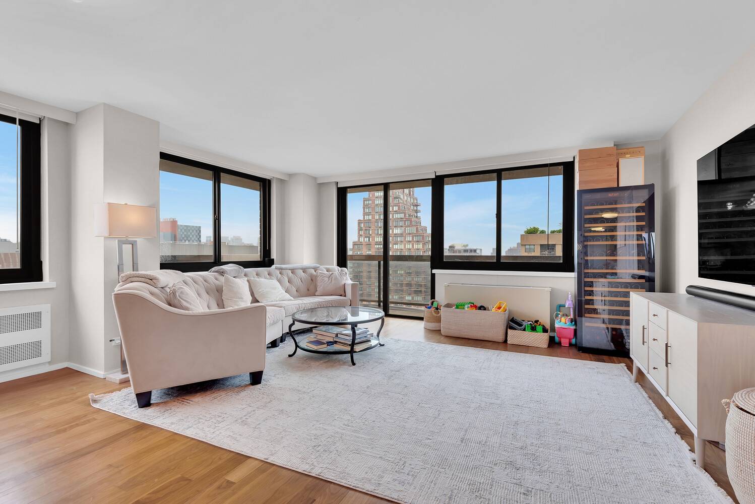 Welcome to Residence 35D at 515 East 72nd Street a stunning 1, 883 square foot corner home offering sweeping city and East River views, three spacious bedrooms, two and a ...