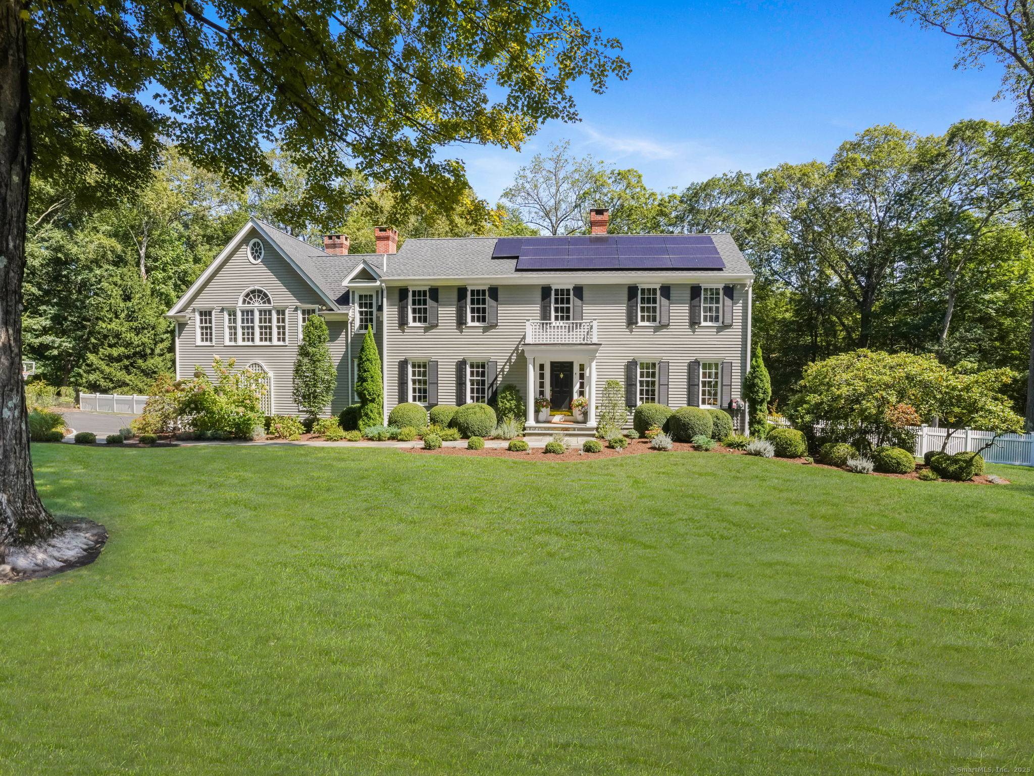 32 Silver Spring Road is a beautifully updated Colonial set on just over an acre in a convenient Wilton location.