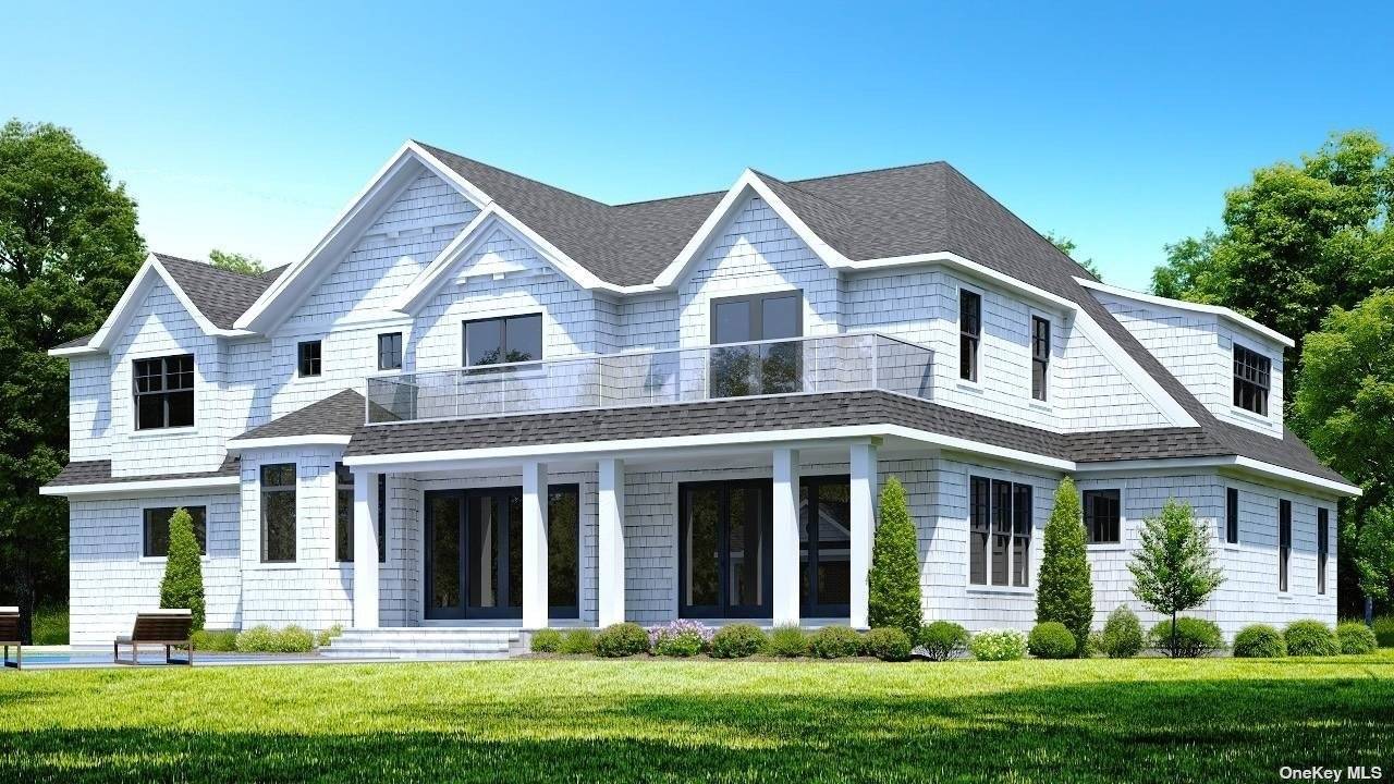 ELK Custom Homes presents a luxurious new transitional style residence in the highly sought after Hidden Ponds subdivision of Northwest Woods in East Hampton.