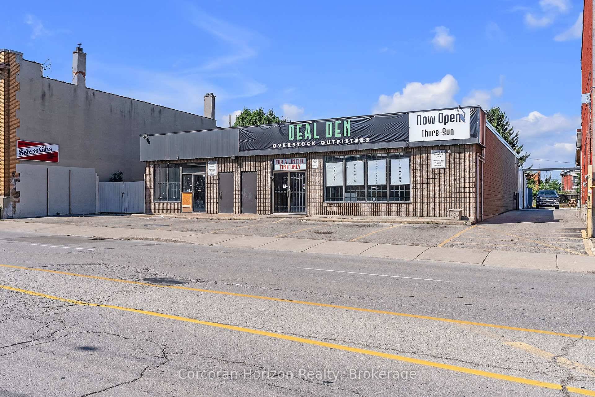 Lower level unit available at a Hamilton landmark retail center, located adjacent to the highly active corner of James Street North and Barton Street East.