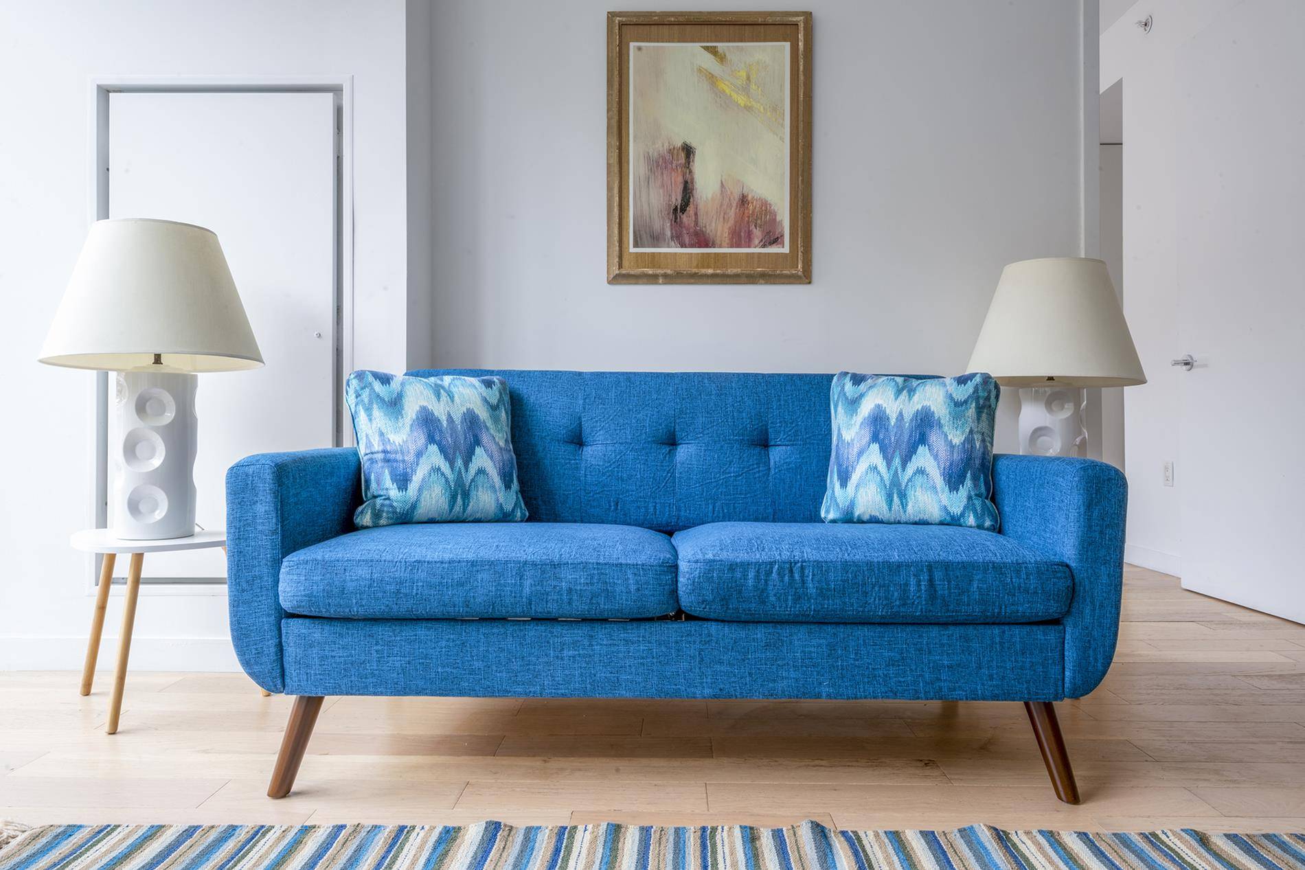 New to Market Large, Modern, Winged Two Bed Two Bath condominium, pet friendly, apartment located in Clinton, Manhattan.