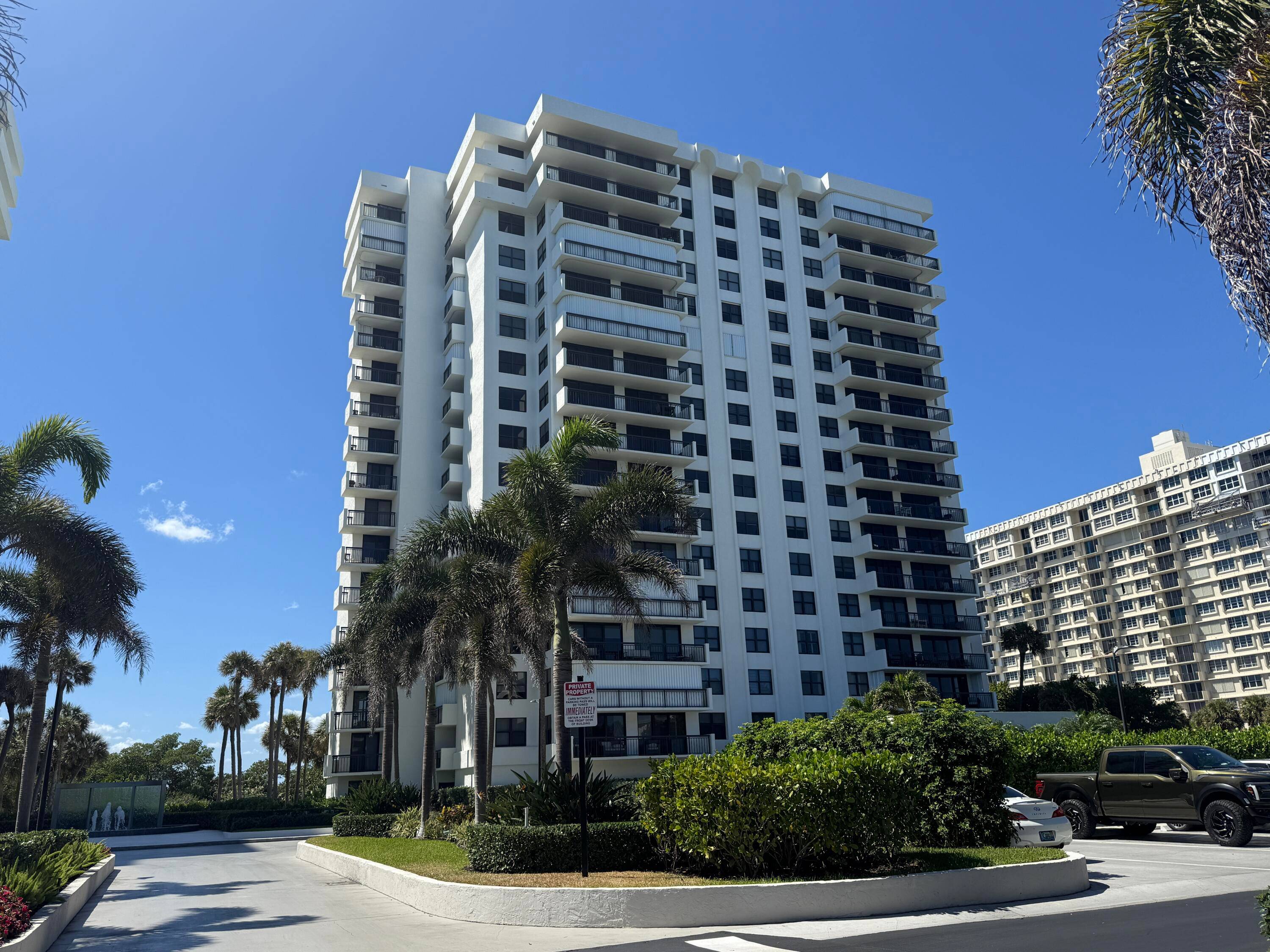 HUGE PRICE REDUCTION ! Beautifully furnished 2BR 2BA corner condo unit on the 3rd floor featuring 2 private balconies with Intracoastal, pool tennis views.