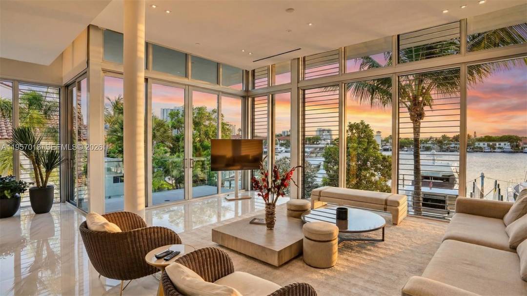An exceptional waterfront residence in VIDA at The Point, an ultra private enclave of just six designer townhomes set directly on the Waterways Marina.