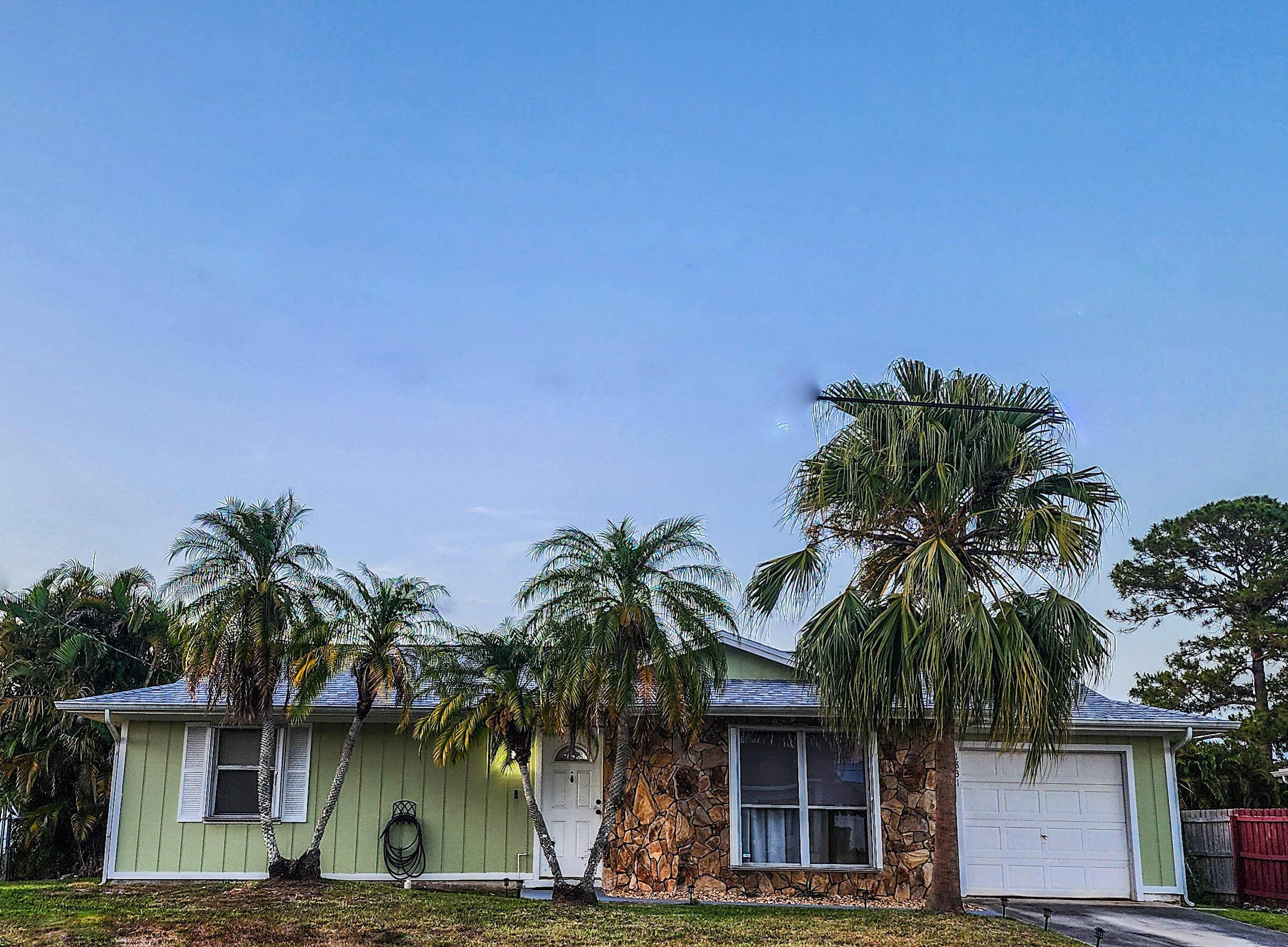 Welcome home to this beautifully renovated 2 bedroom, 2 bath, with garage, single family gem nestled in a quiet Port Saint Lucie neighborhood.