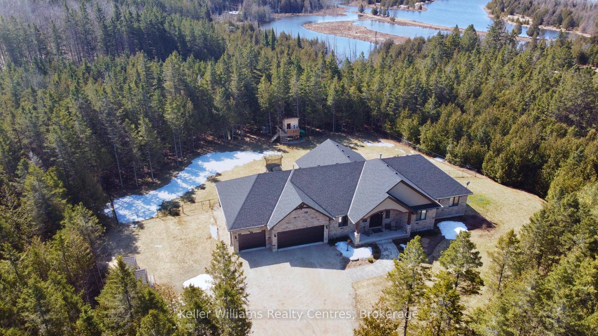 Custom stone bungalow on 2.