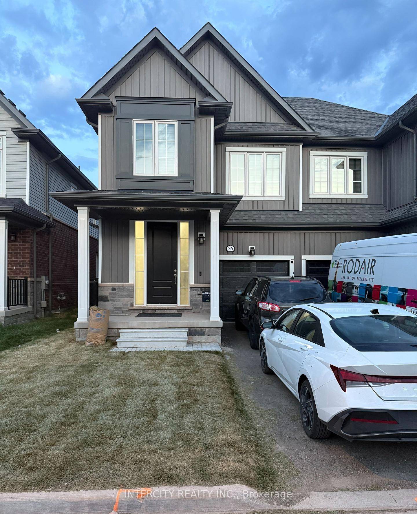 Almost new 1 year old 4 bedroom modern semi detached In The Heart Of Erin.