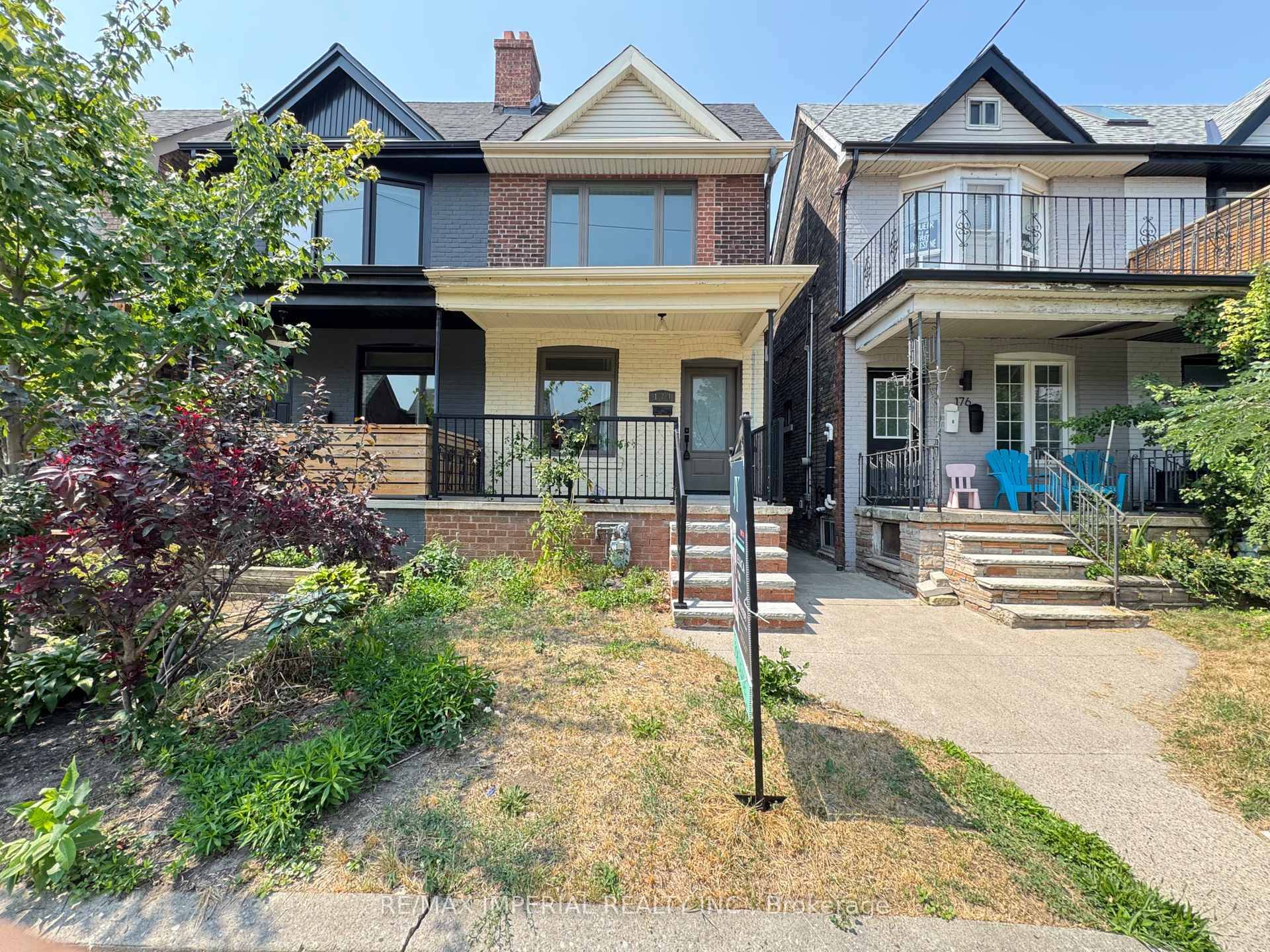Entire House For Lease. Stunning Top to Bottom Renovated, Open Concept Kitchen with Large Window, 2 Pieces Powder Room at the Main Floor.