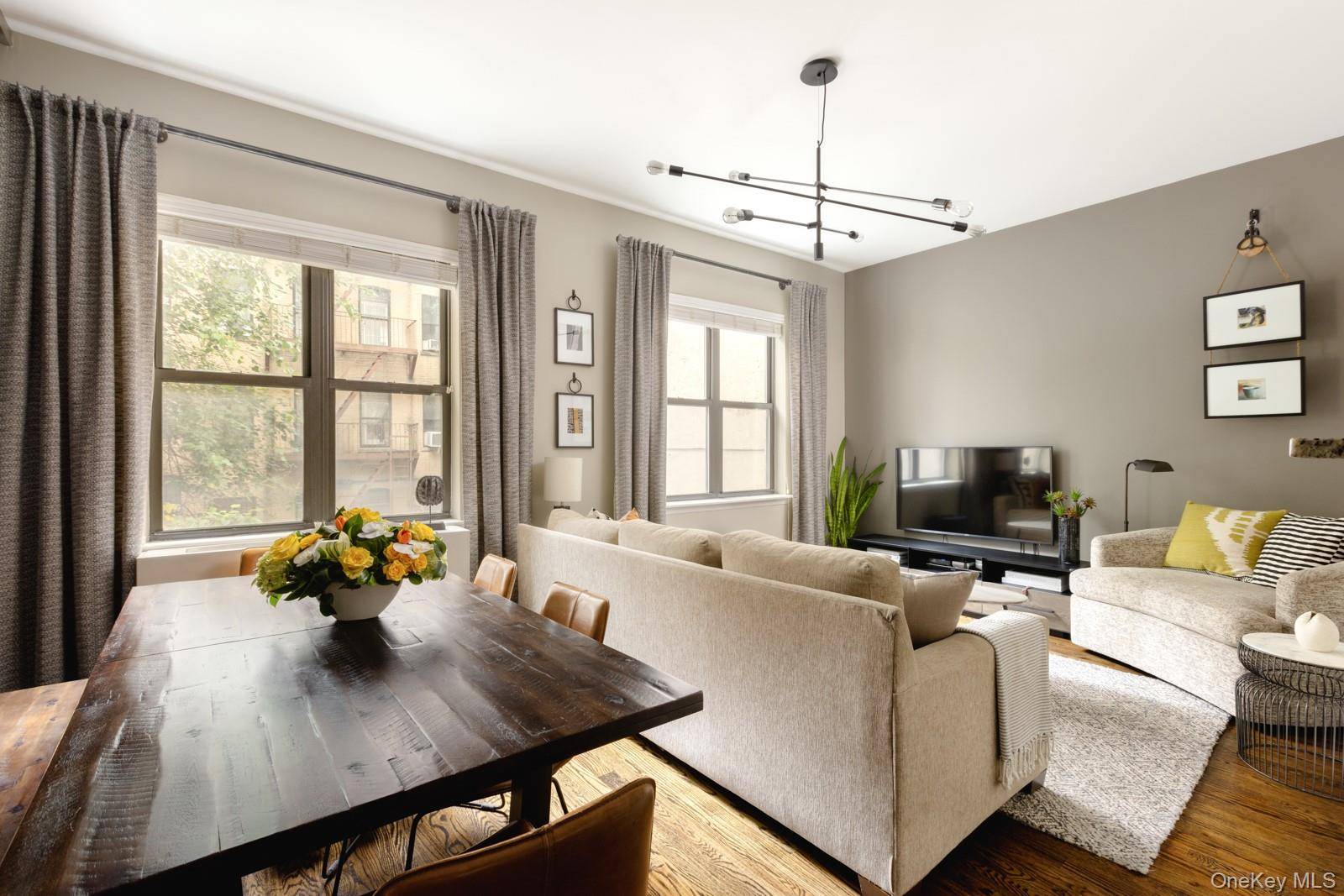 Spacious One Bedroom with Dual Exposures, 9 8 Ceilings, and Dressing Area in Central Harlem Discover the perfect mix of pre war character and modern upgrades in this beautifully renovated ...