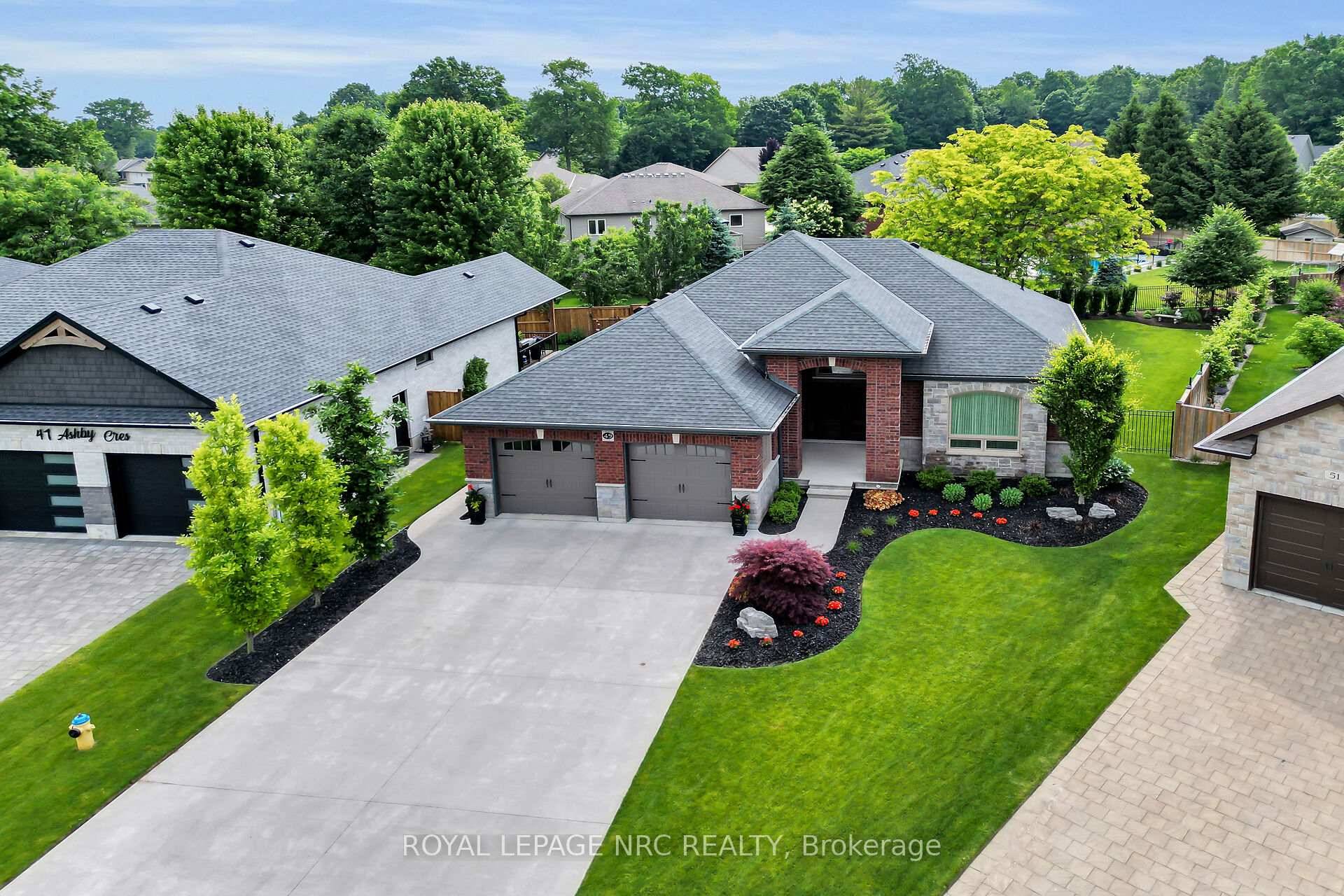 Packed with Pizzazz ! Welcome to 49 Ashby Crescent, a custom bungalow by Keegan Custom Homes, proudly nestled in Saxonville Estates Strathroys premier community.