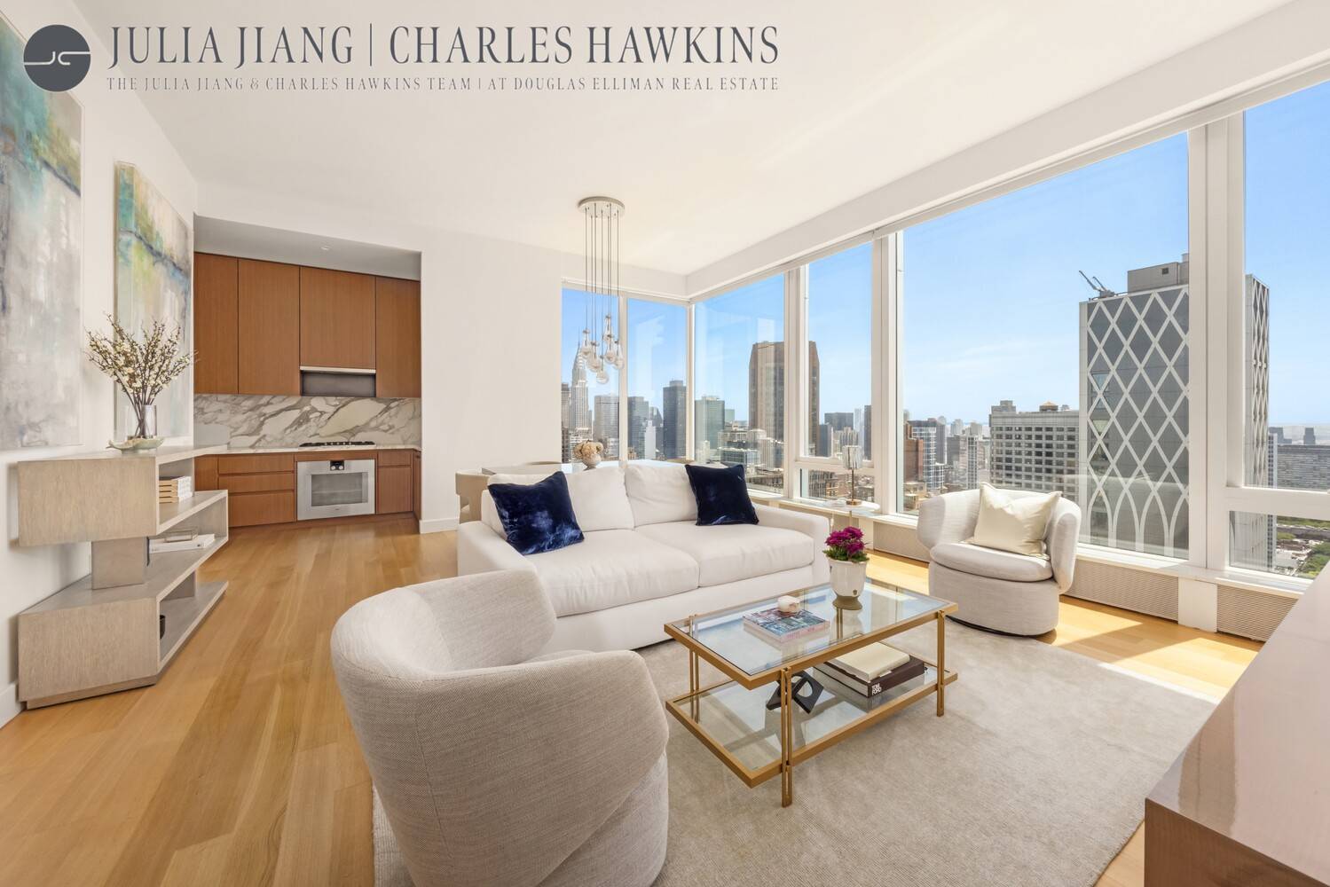 Experience elevated living in this stunning high floor residence at Madison House a gracious one bedroom, one and a half bath home spanning approximately 1, 100 square feet, competed with ...