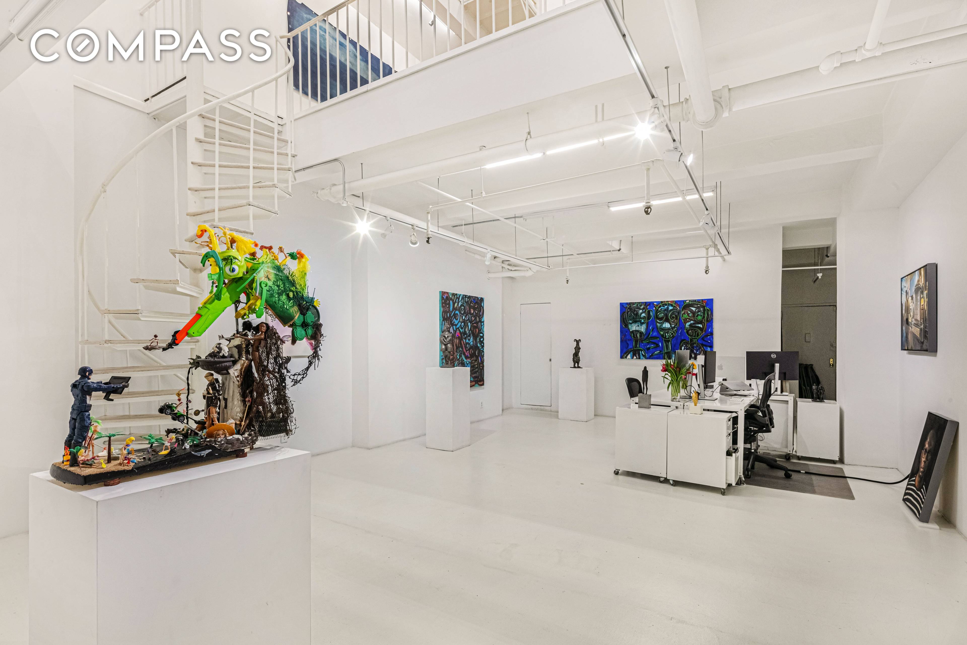 Your Chelsea Triplex Oasis Awaits Live, Create, and Thrive Discover an exceptionally creative residential triplex loft in the heart of Chelsea's vibrant gallery district a space as unique and inspiring ...