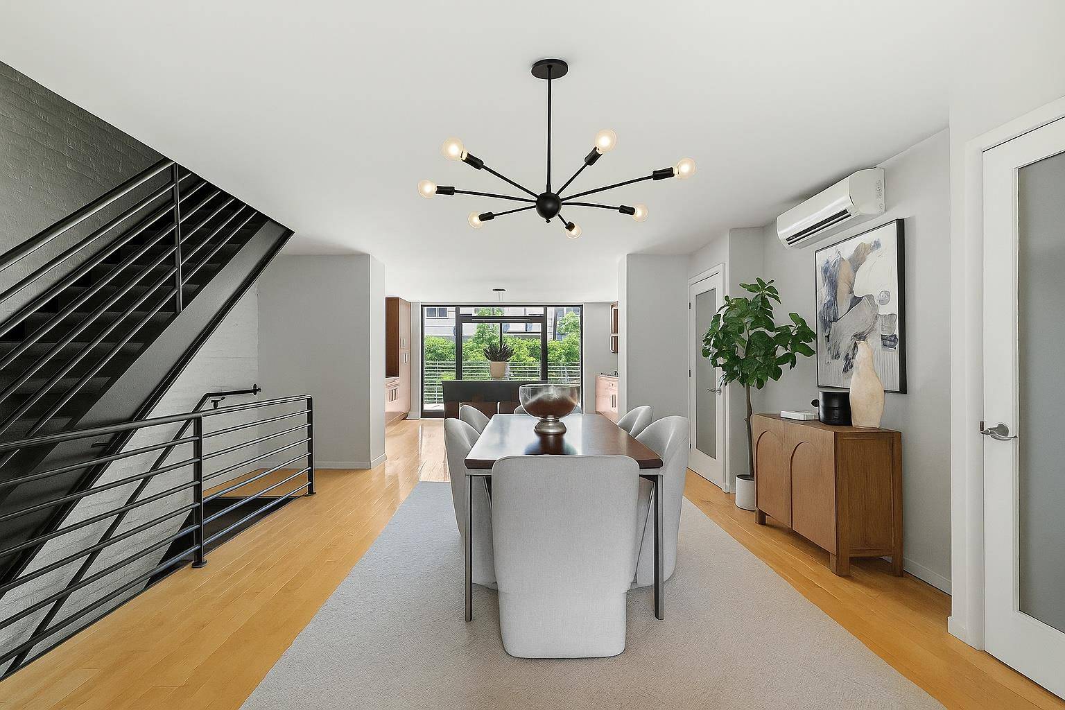 Modernized Townhouse with Garage in Prime Williamsburg 469 Grand Street is a fully renovated, impeccably maintained two family townhouse offering rare amenities and generous outdoor space in the heart of ...
