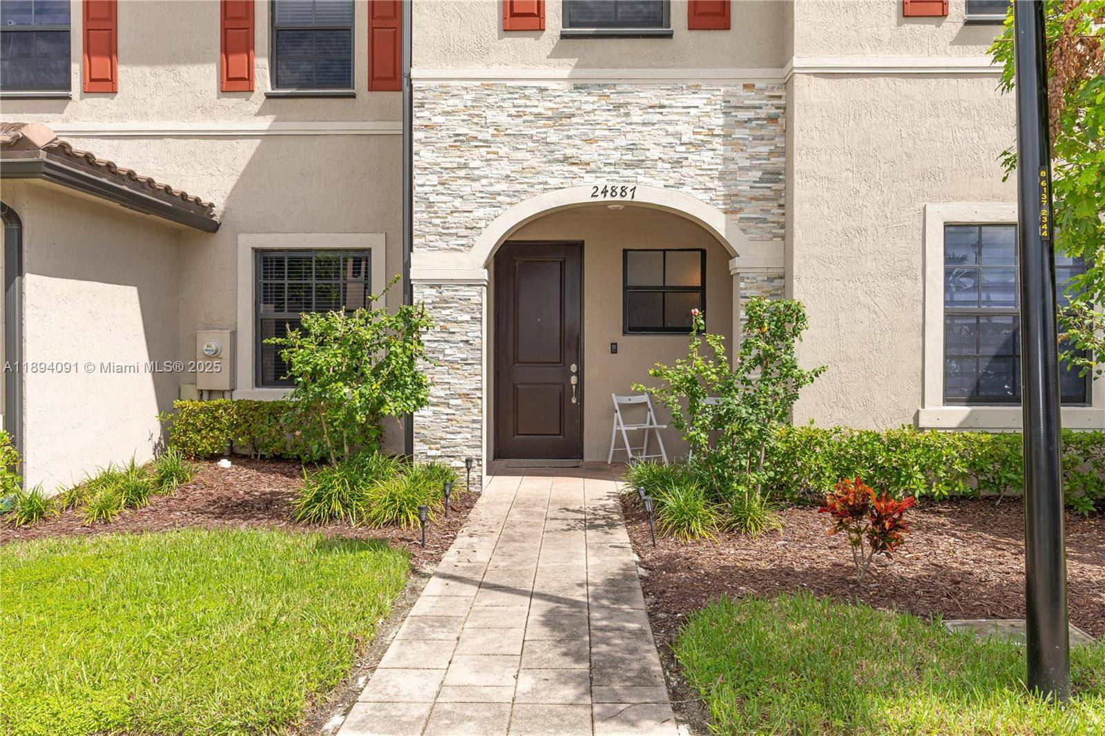 Gorgeous 3 bedroom, 2. 5 bath townhouse built in 2019, located in the highly desirable gated community of Coco Palm Villas.