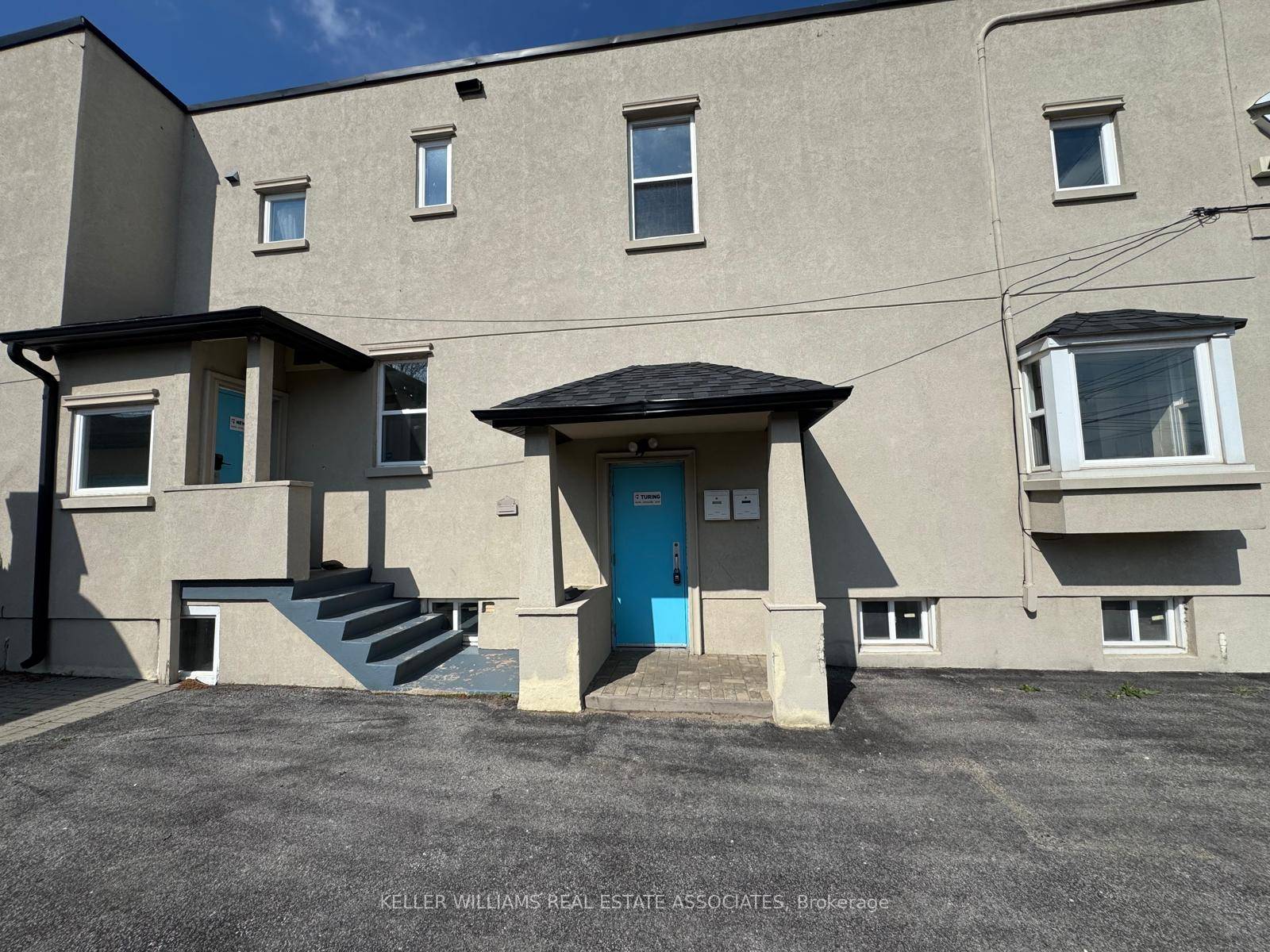 Versatile retail or office spaces on the upper floor, offering privacy and convenience with dedicated side door access.