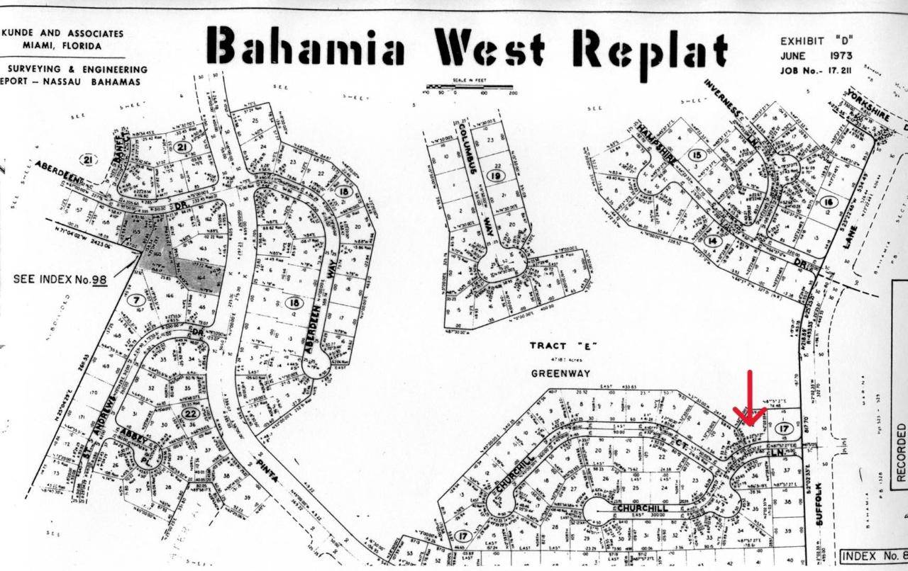 CHURCHILL LANE BAHAMIA Land Grand-Bahama-Freeport