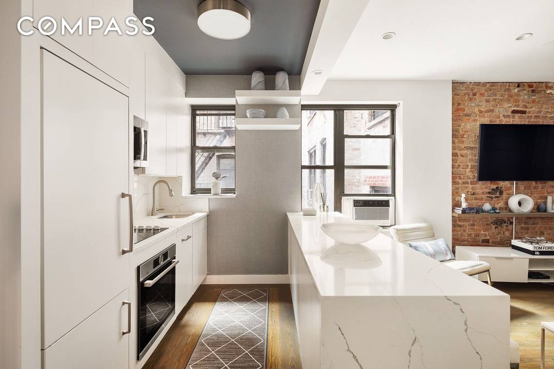 Two Bedroom Perfection in the Heart of the West Village This beautifully renovated two bedroom, one bath home offers an exceptional blend of space, light, and pre war charm in ...