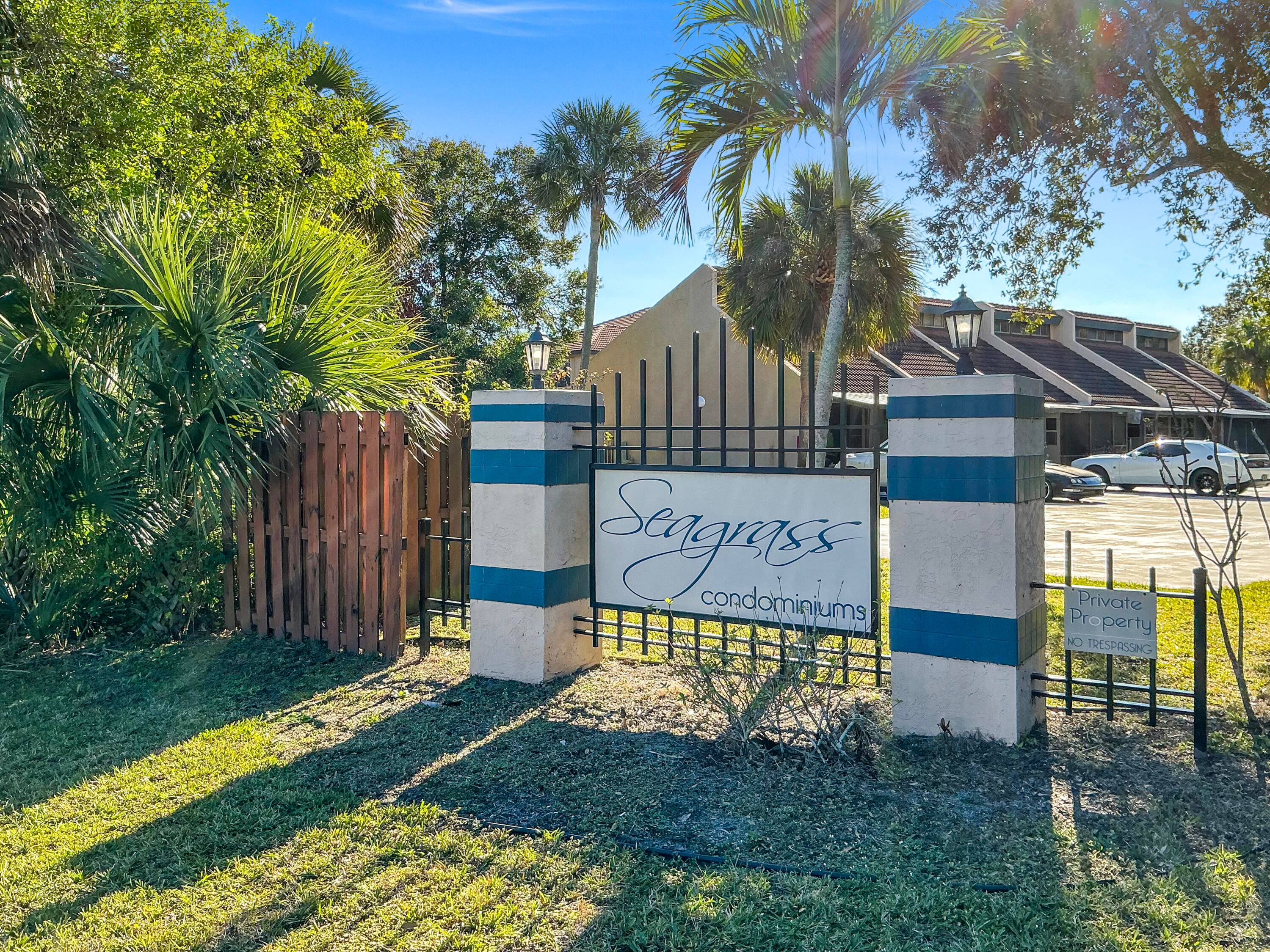 1st Year HOA dues included Nestled in the tranquil Seagrass Condominiums, this first floor unit boasts an open floor plan perfect for modern living, with split bedrooms providing both space ...