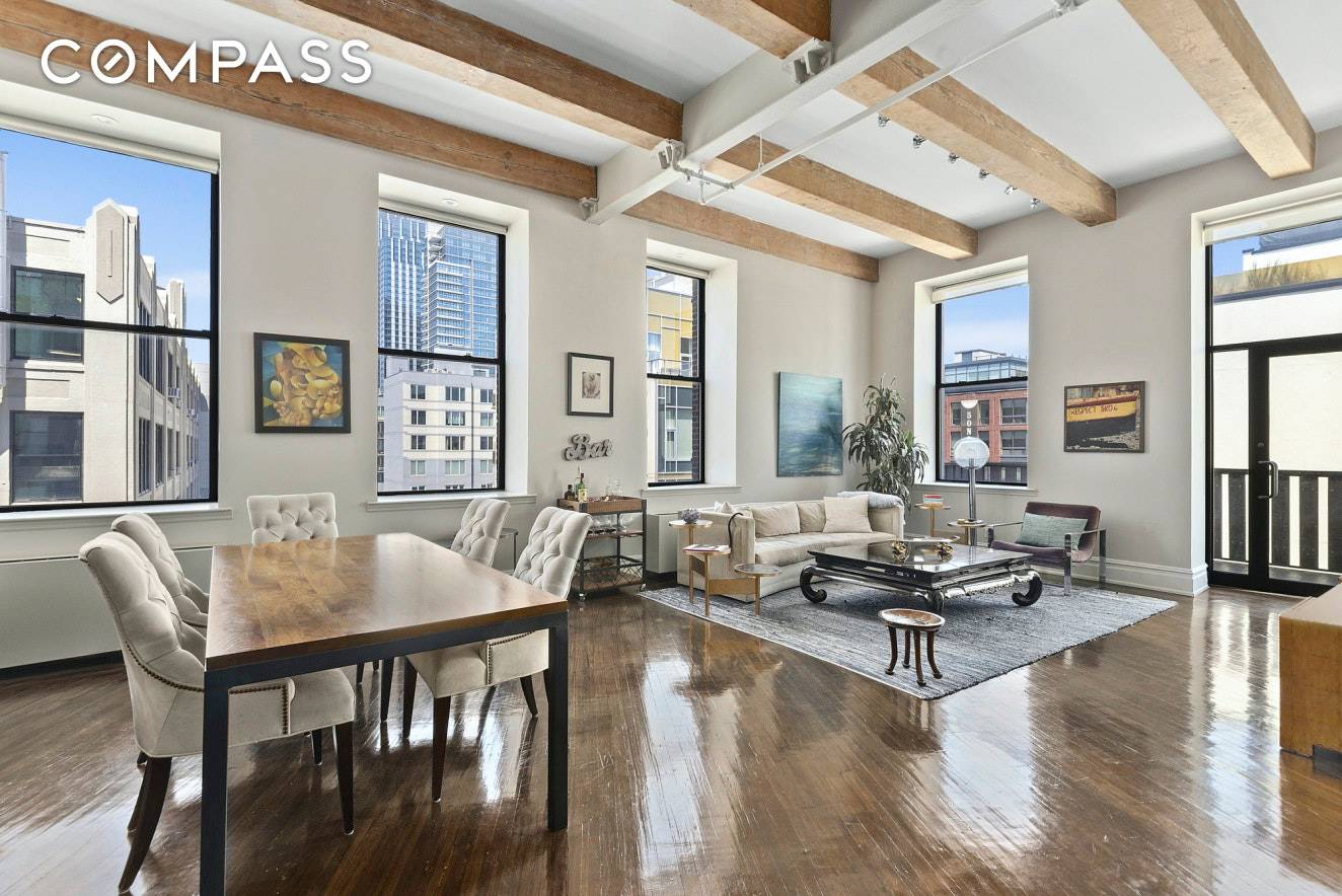 Rare opportunity available for classic loft living at The Mill Building, one of Williamsburg s most desirable condo loft conversions.