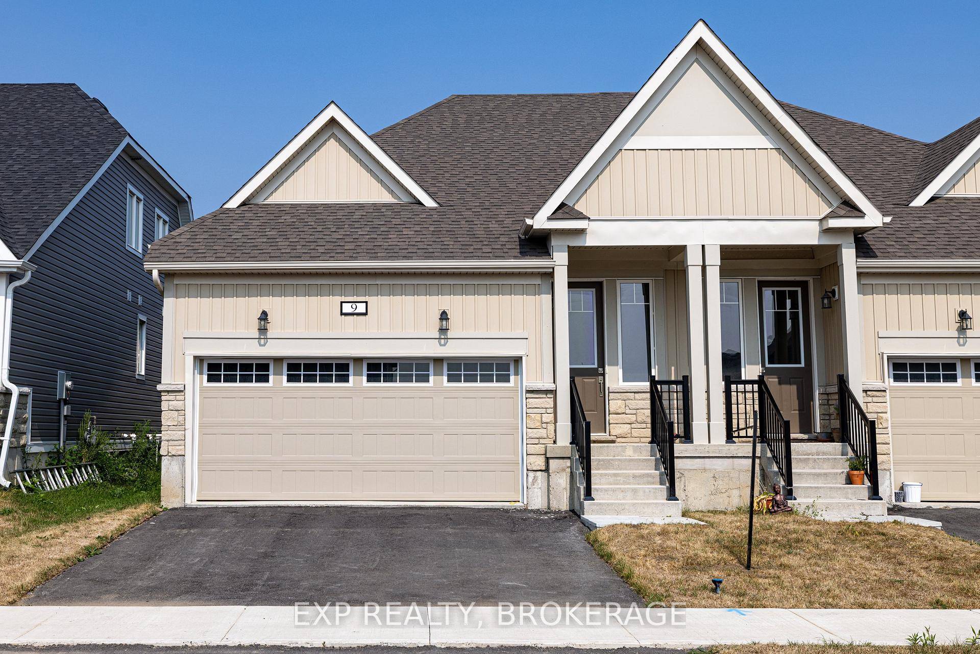 Welcome to 9 Golf Links Road, a brand new semi detached bungalow in the desirable Loyalist Golf amp ; Country Club community.