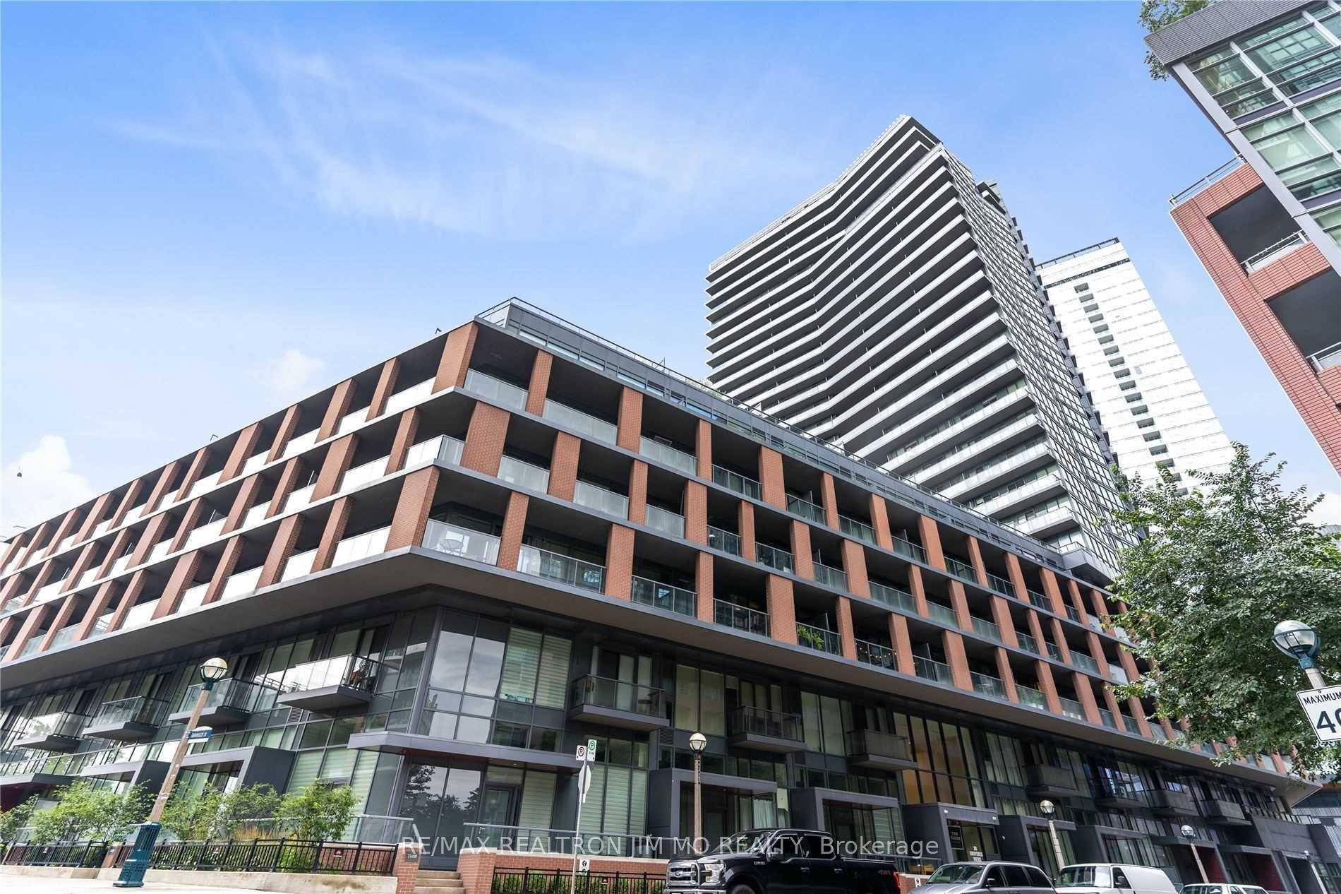 Spacious 1 Bedroom Den condo with soaring 11 ft ceilings, 1 full bath, and a large walk out balcony with 2 sliding doors in a prime downtown location steps to ...