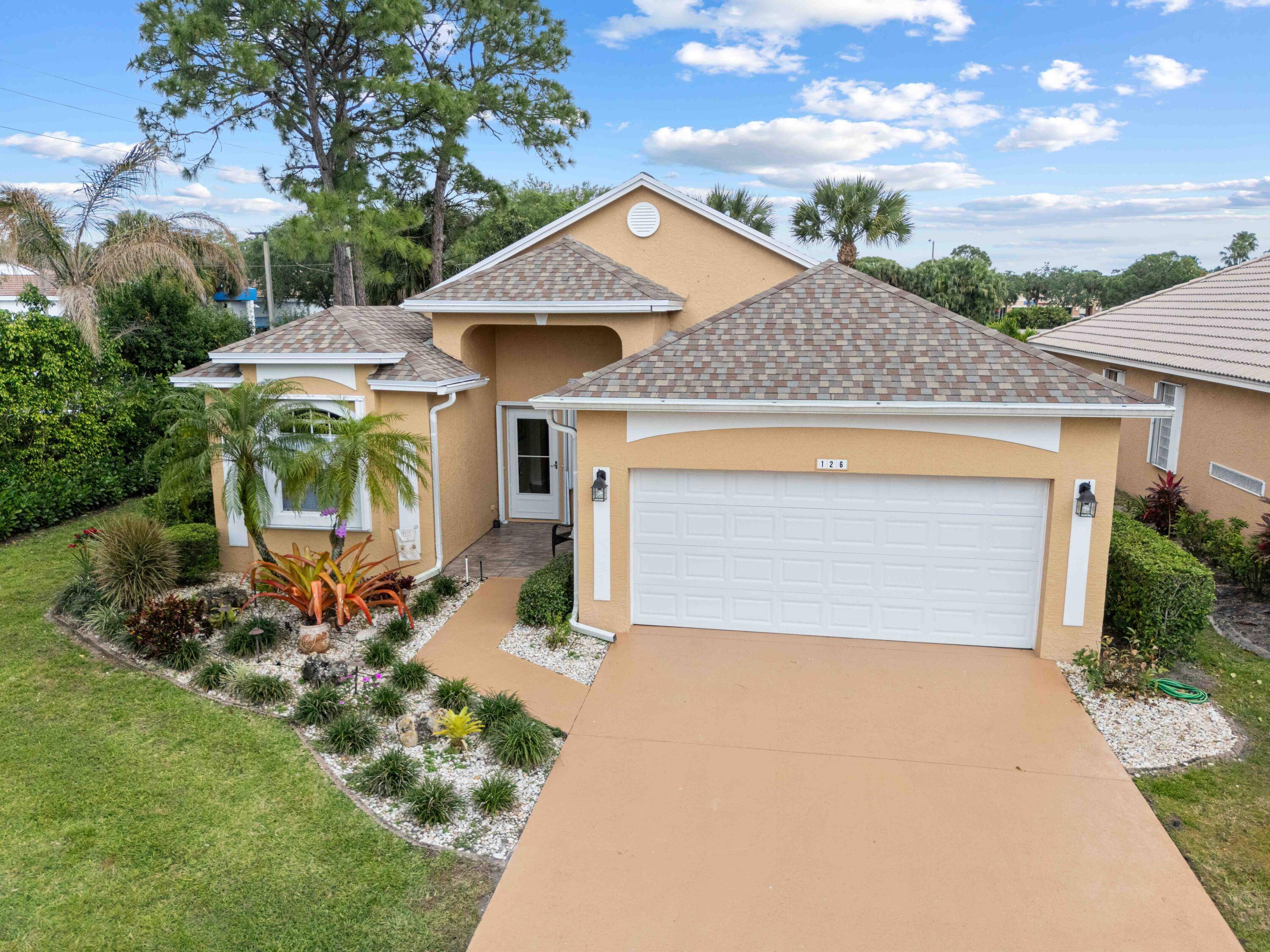 Gorgeous, remodeled 2 bedroom, 2 bath den home with updated kitchen granite counters appliances.