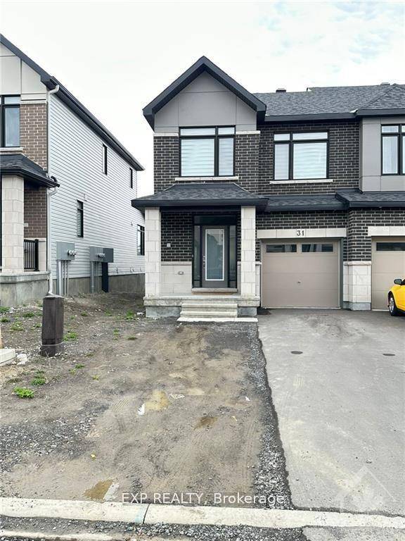 Welcome to 31 Nettle featuring an open concept main floor 9' ceilings, hardwood floors, pot lights, inside access to garagee, powder room, modern kitchen with SS appliances, generous work amp ...