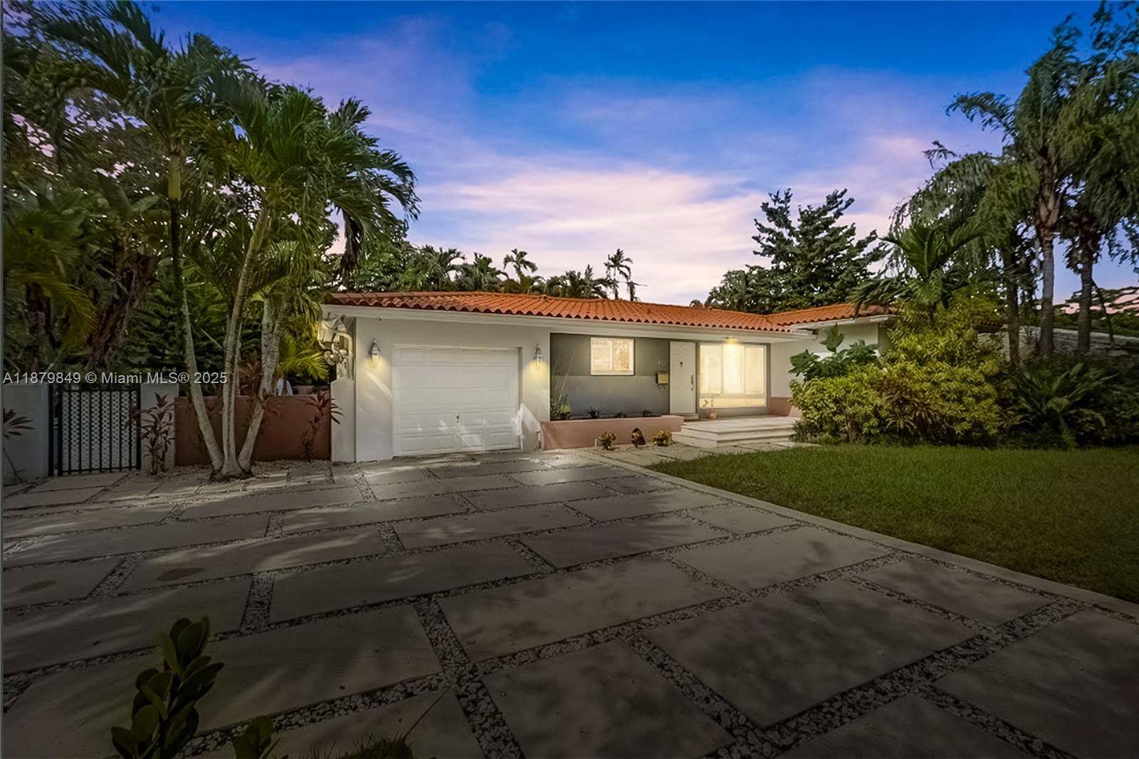 Over 100K in upgrades ! Fully remodeled, Rare Coral Gables double lot on prime corner location.