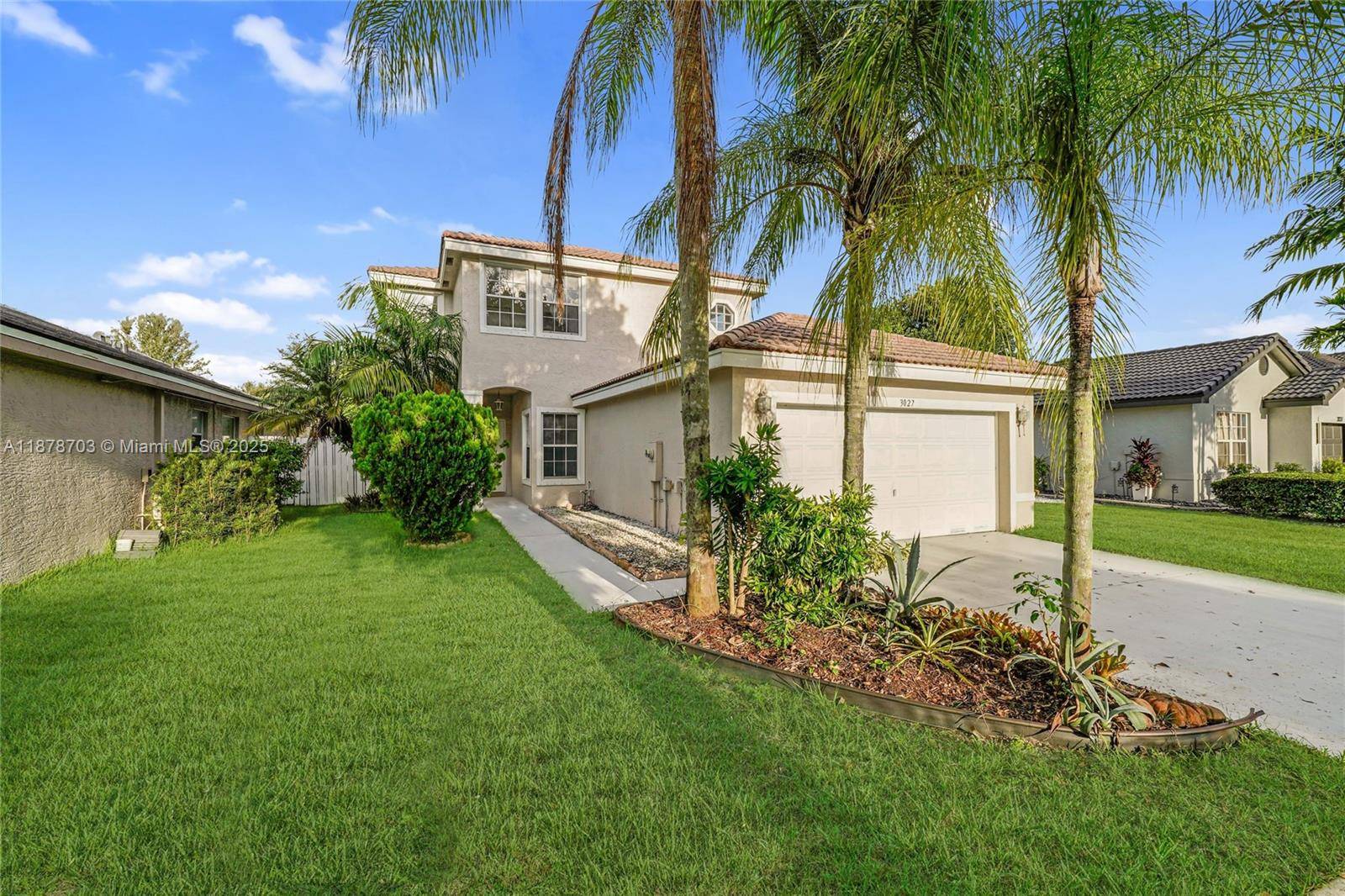 Spacious 4 bedroom, 2. 5 bath home with 2, 042 sq ft of living space located in the desirable gated community of Silver Lakes Sapphire Sound.