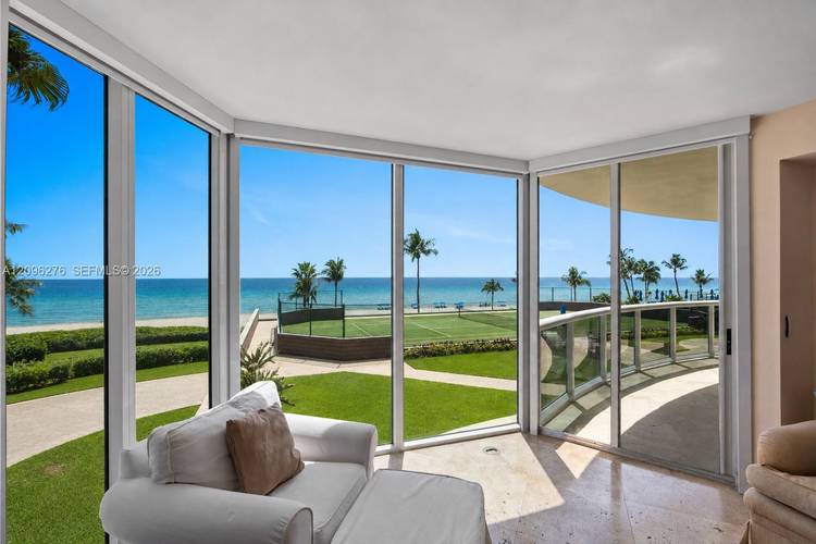 Experience oceanfront living at the prestigious Pinnacle Condominium in the heart of Sunny Isles Beach.