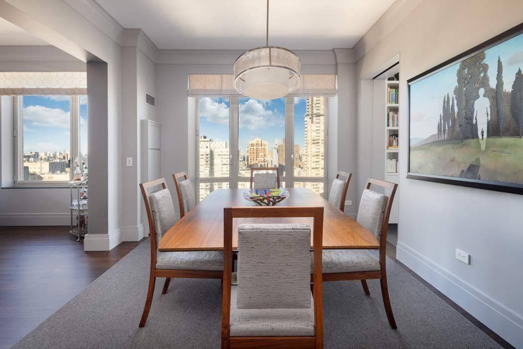 Drenched in light and wrapped in fine design, this fully renovated high floor jewel is a luxurious retreat in the heart of the Upper East Side.