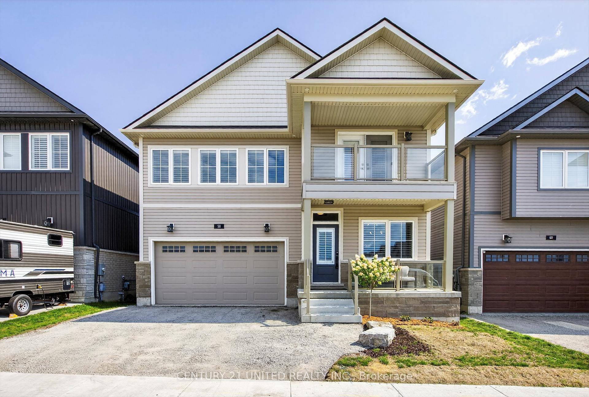 This stunning large 5 year old Dietrich built home in Peterborough's sought after North End blends luxury and comfort.