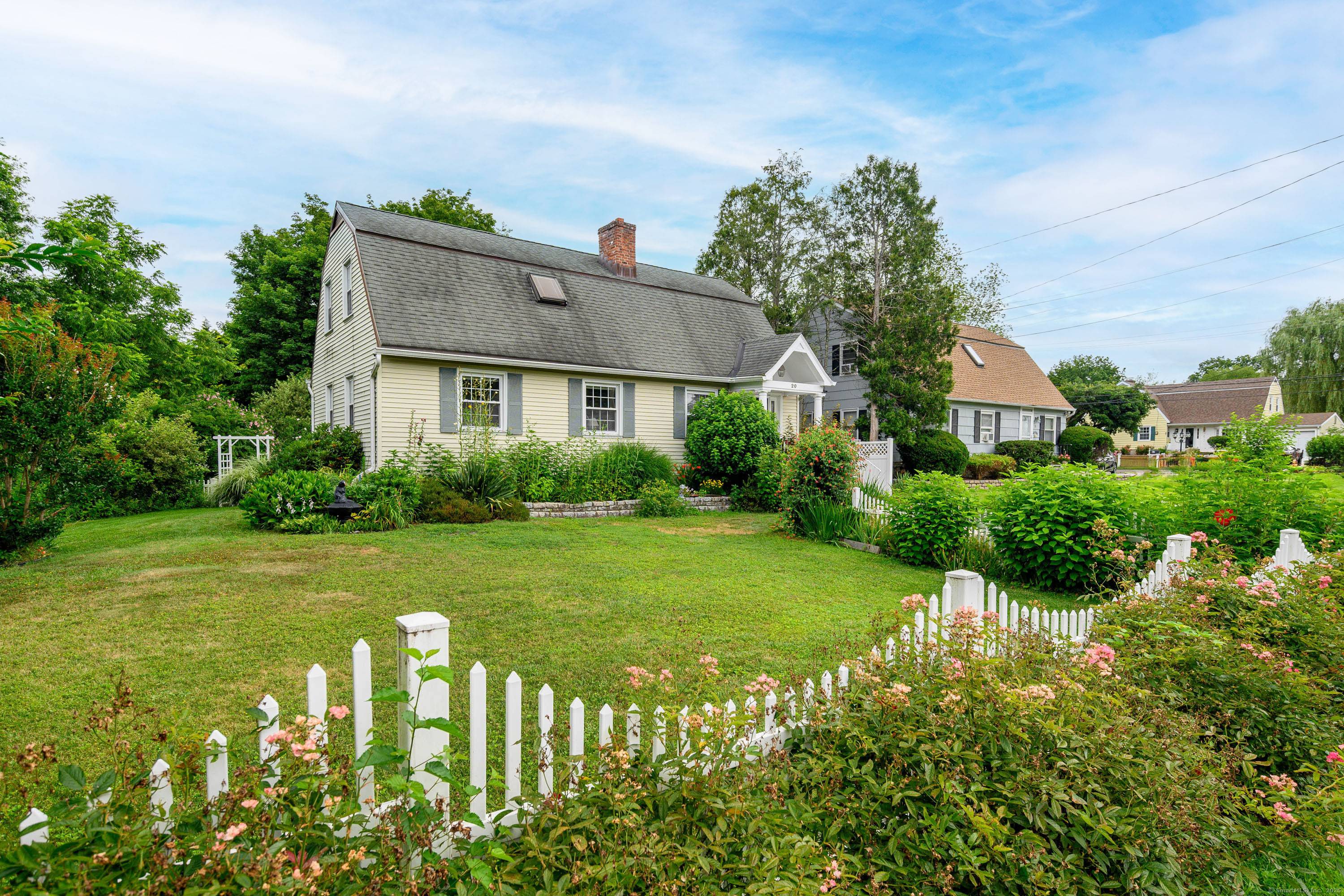 Tucked away in the charming and welcoming area of Turn of River this lovingly maintained colonial home feels warm and charming.