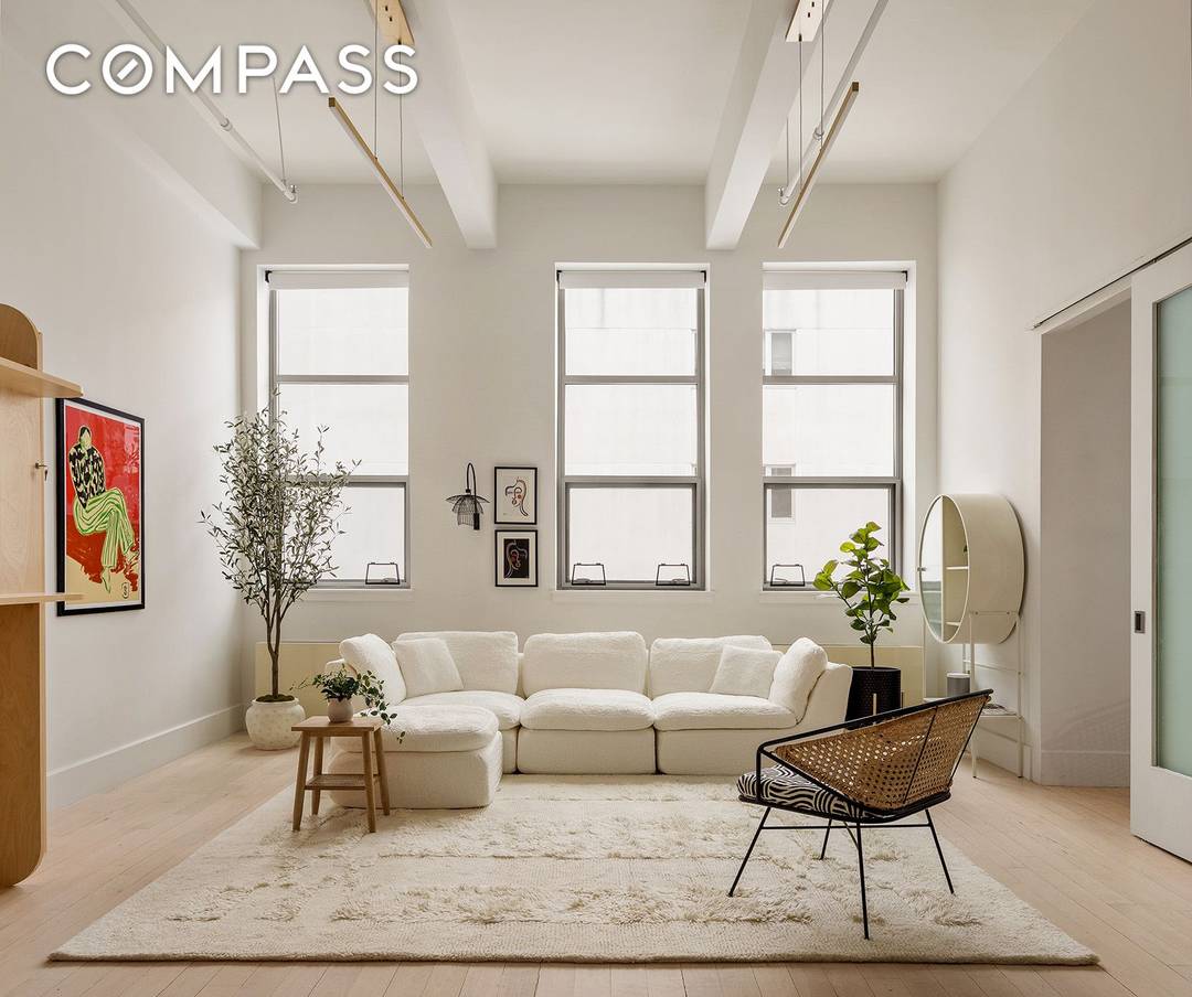 This residence is a refined expression of classic loft living, elevated through design, proportion, and light, set in the heart of Williamsburg in Brooklyn.
