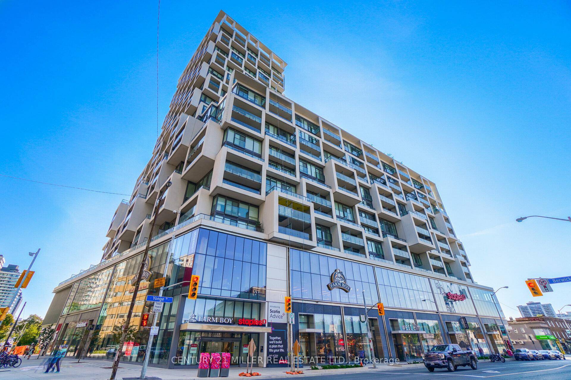In the heart of Midtown, one of Toronto's most sought after neighborhoods Yonge amp ; Eglinton !